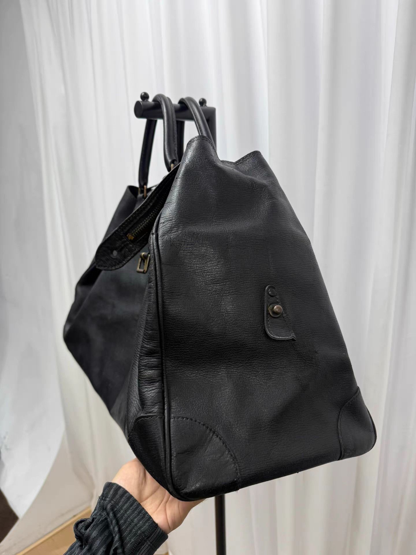 Comme des Garcons Comme des Garçons 80s Oversized Boston Tote Bag K20 Size ONE SIZE - 5 Thumbnail