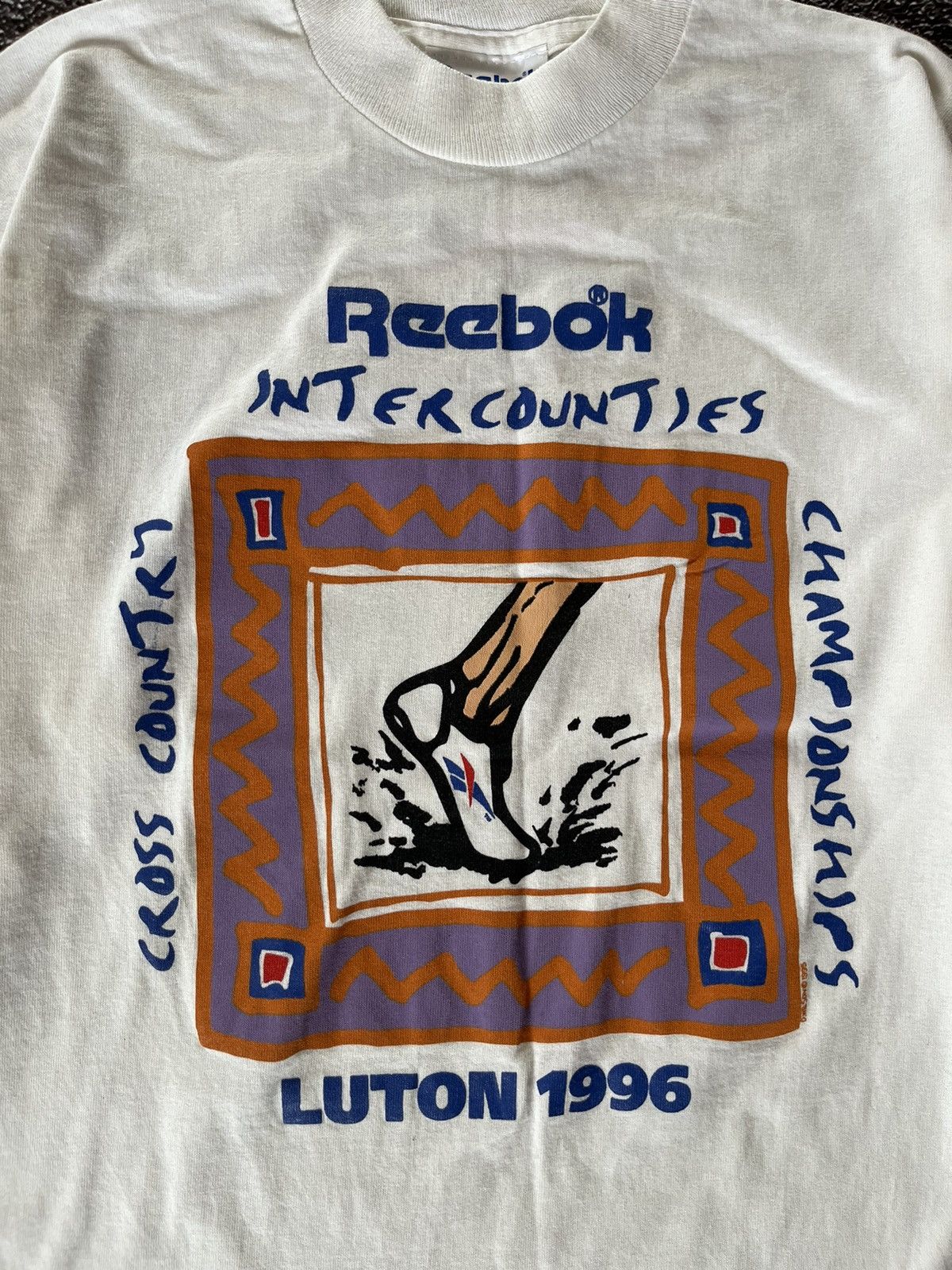 Reebok Vintage Y2K Reebok Inter Counties Luton 1996 Long Sleeve Tee Size US M / EU 48-50 / 2 - 2 Thumbnail