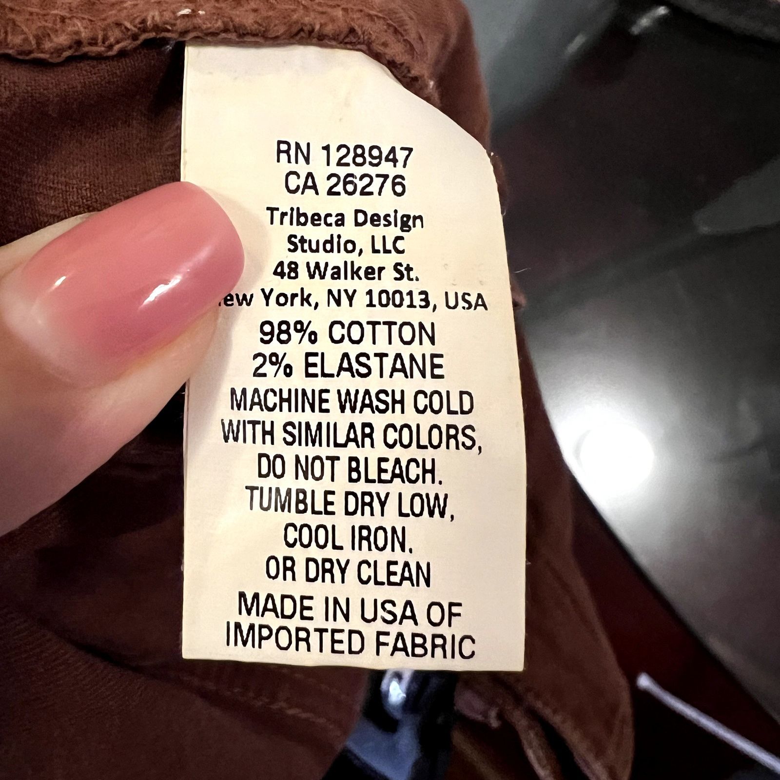 Nili Lotan Nili Lotan Womens Pants French Military Brown Rust size 6 Size 28" / US 6 / IT 42 - 6 Thumbnail