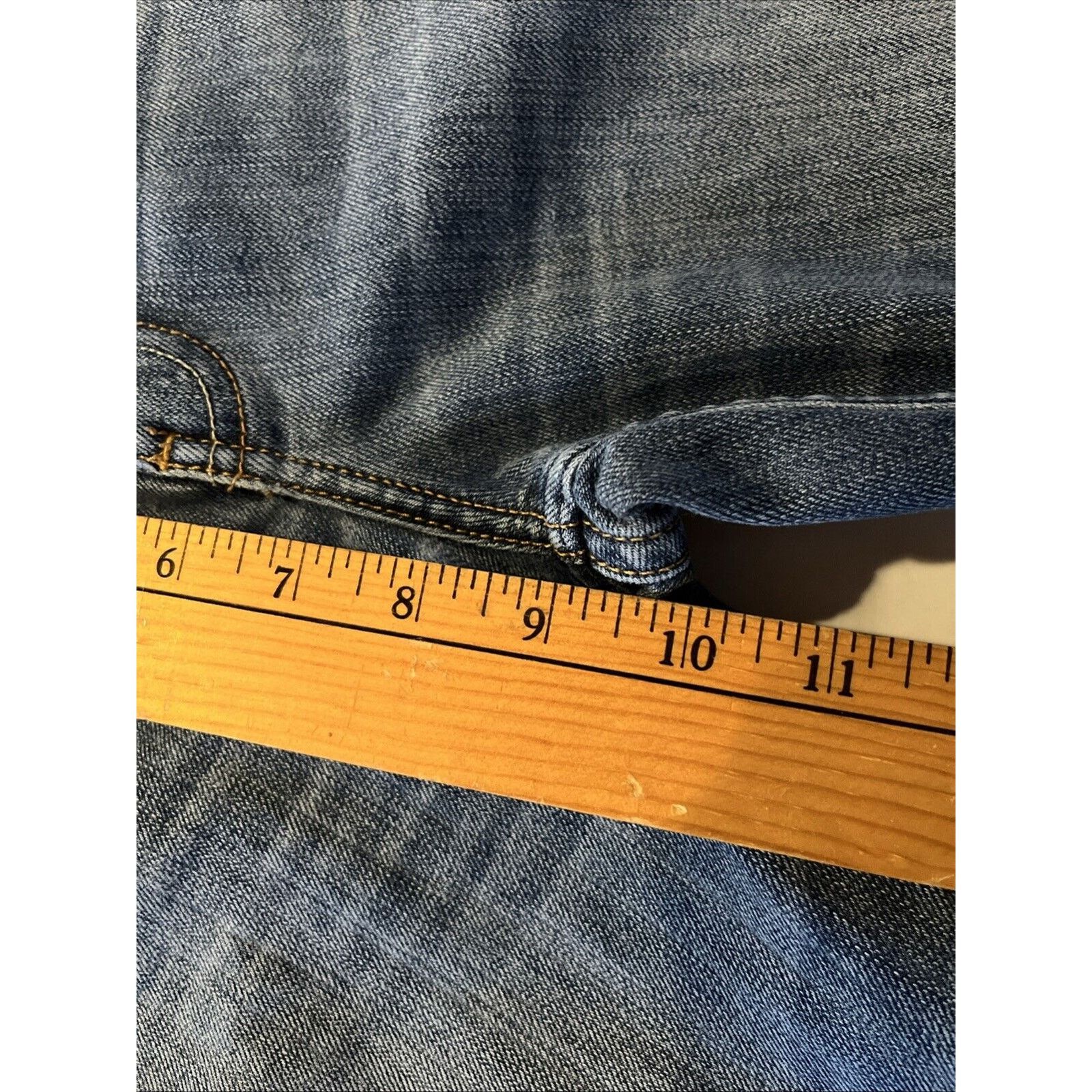 Abercrombie & Fitch Abercrombie & Fitch Womens 30x25 Jeans Blue Denim Distressed Size 30" / US 8 / IT 44 - 10 Thumbnail