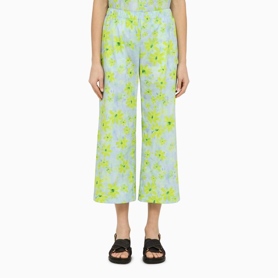 image of Marni O1D2Blof0124 Trouser In Light Blue, Women's (Size 30)