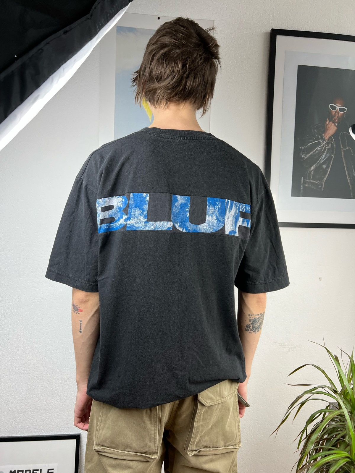 Band Tees Vintage 90s Blur Band T-shirt drugs drink Size US L / EU 52-54 / 3 - 5 Thumbnail