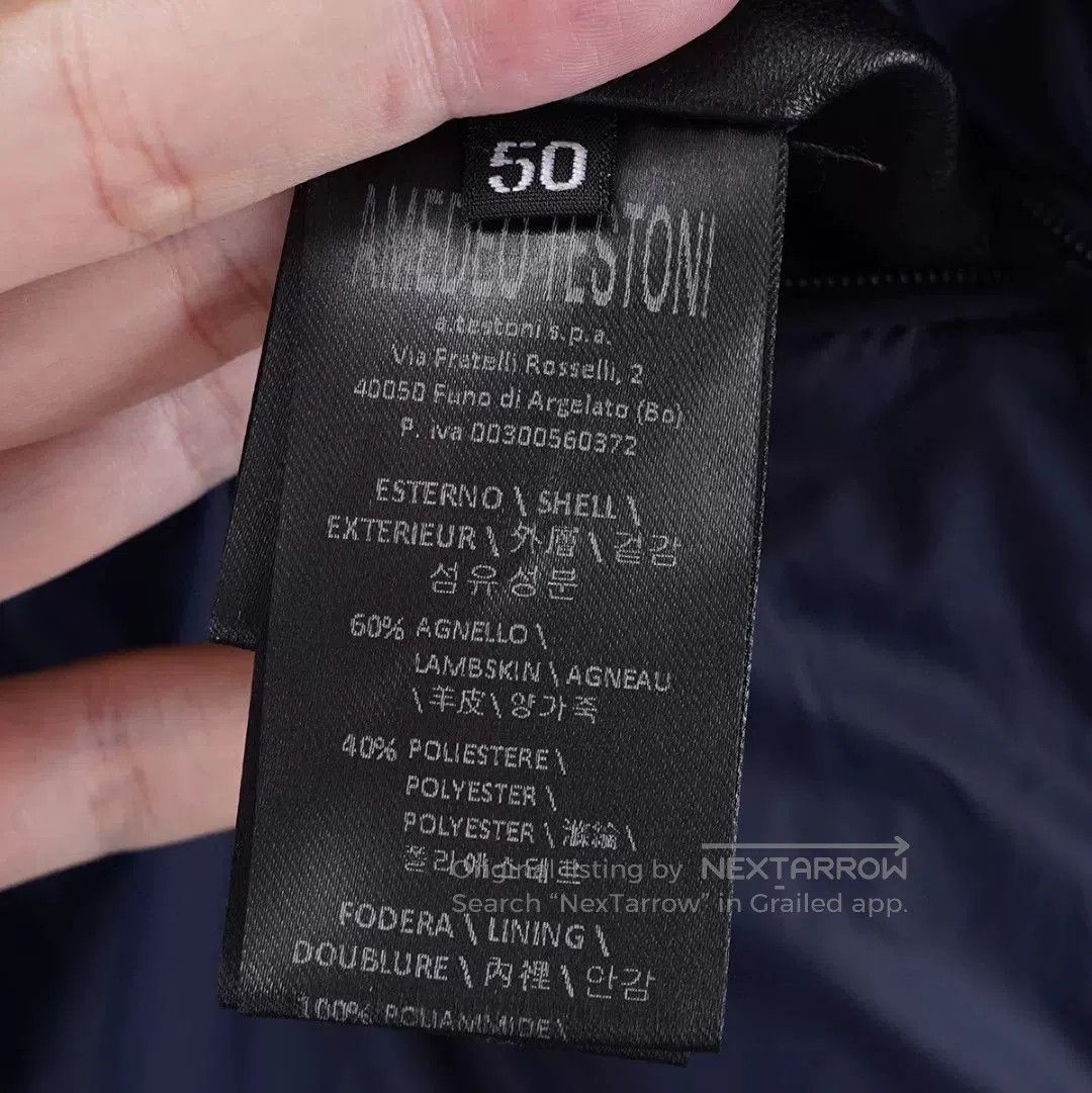 Testoni Black Leather Jacket by a·testoni. Size US L / EU 52-54 / 3 - 7 Thumbnail
