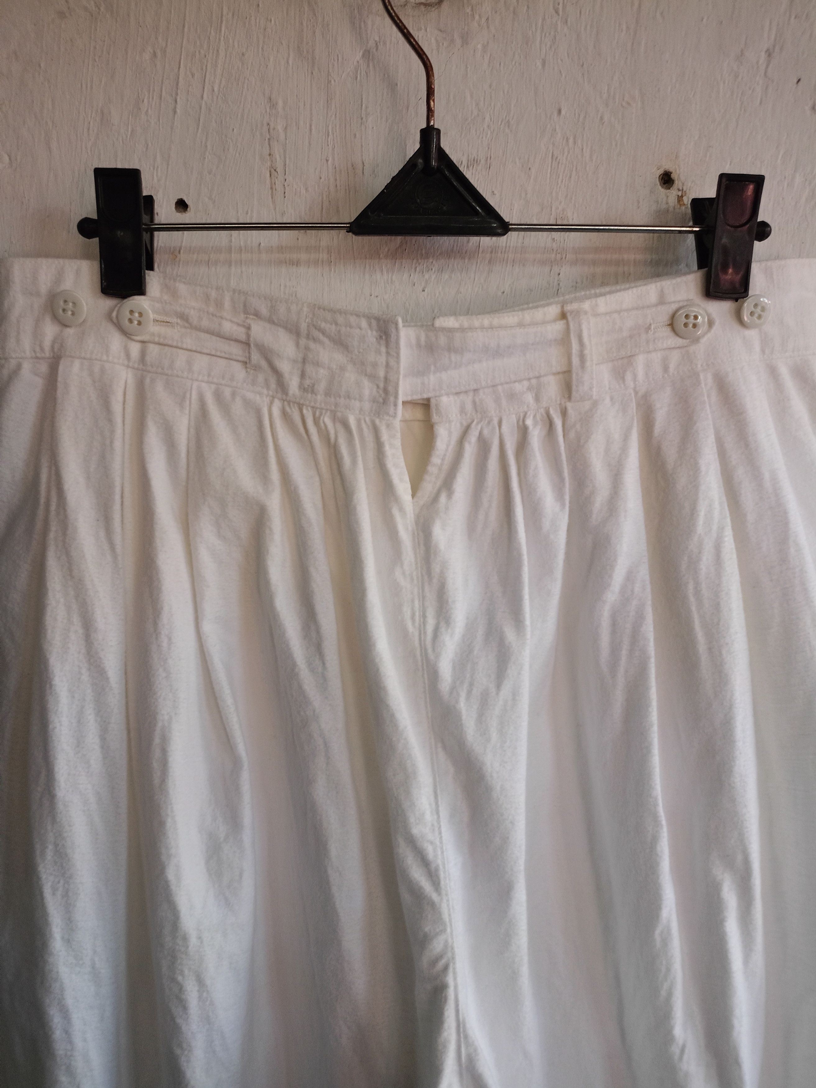 Japanese Brand 2000s Toujours white Pants Size 29" - 8 Thumbnail
