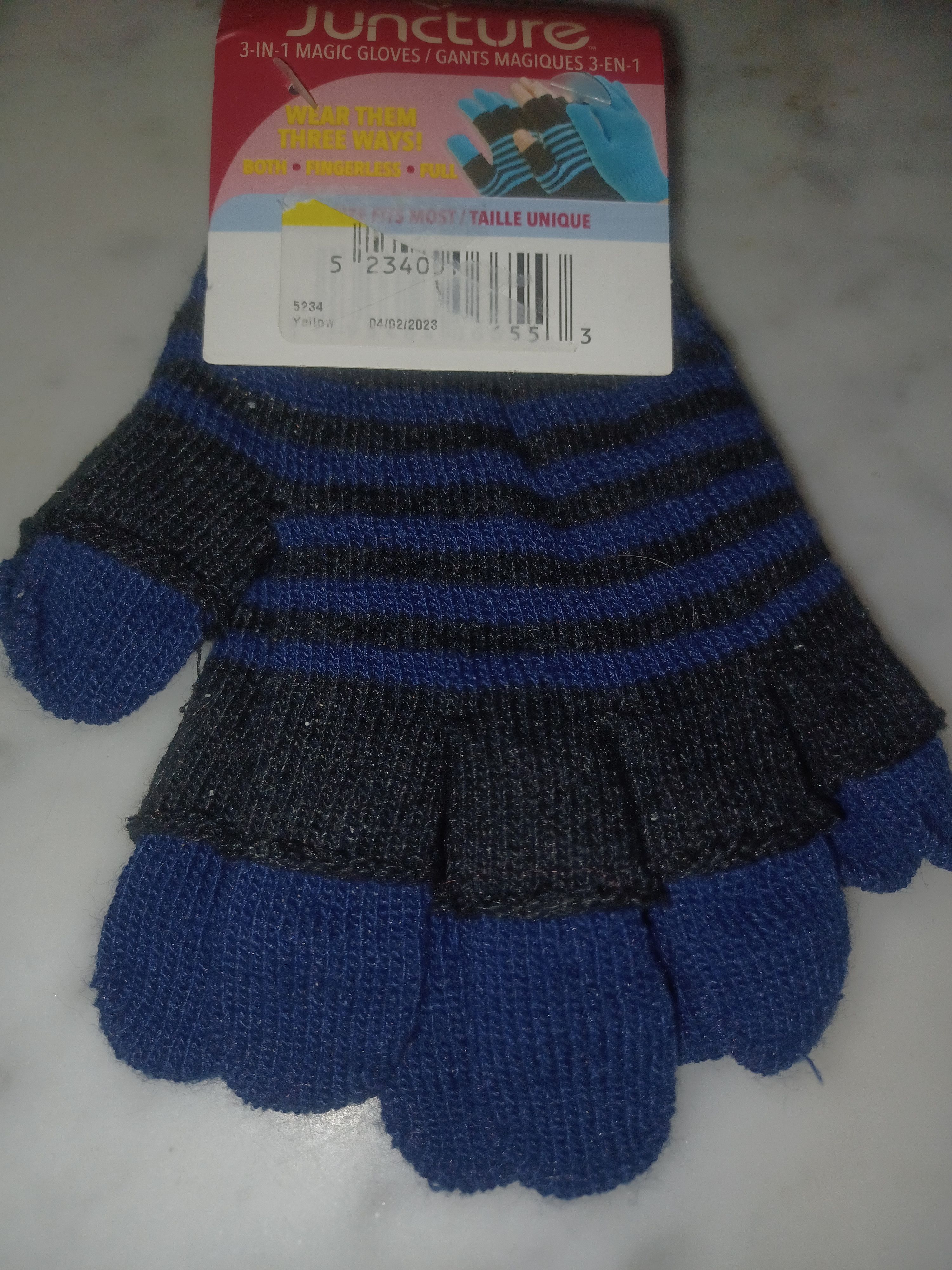 Other Women's Glove Bundle of 3 Two Pair NWT Size ONE SIZE - 3 Thumbnail