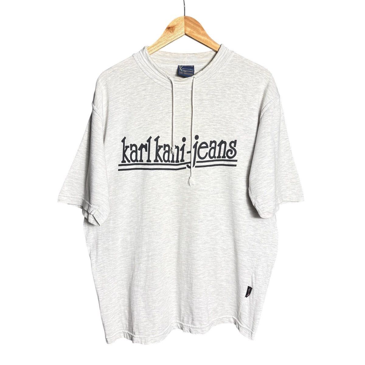 Karl Kani × Vintage Vintage 90s Karl Kani NY Logo Jumper Crewneck T-Shirt Size US L / EU 52-54 / 3 - 2 Thumbnail