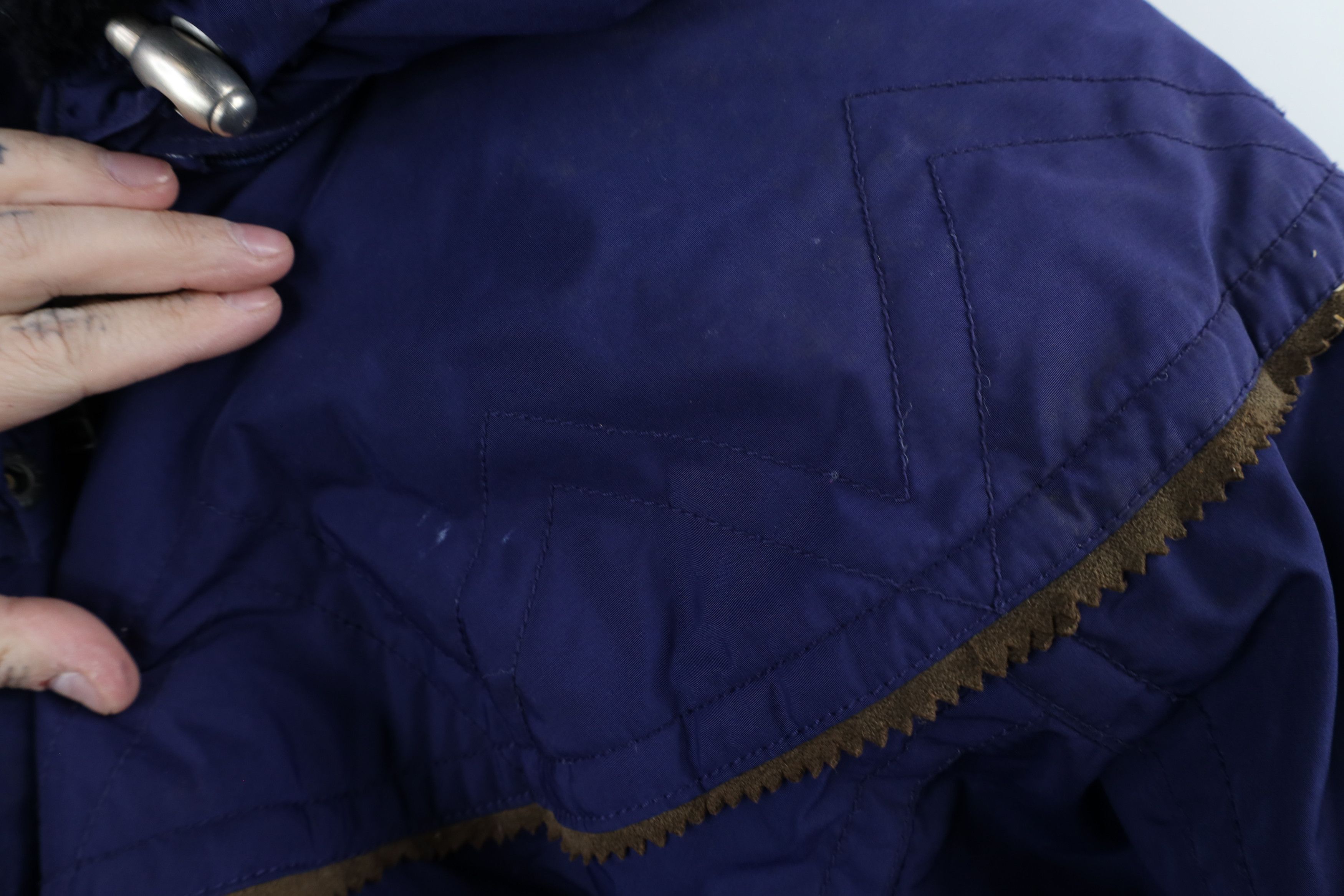 Vintage Vintage 90s Streetwear Flower Hooded Skiing Puffer Jacket Size M / US 6-8 / IT 42-44 - 7 Thumbnail