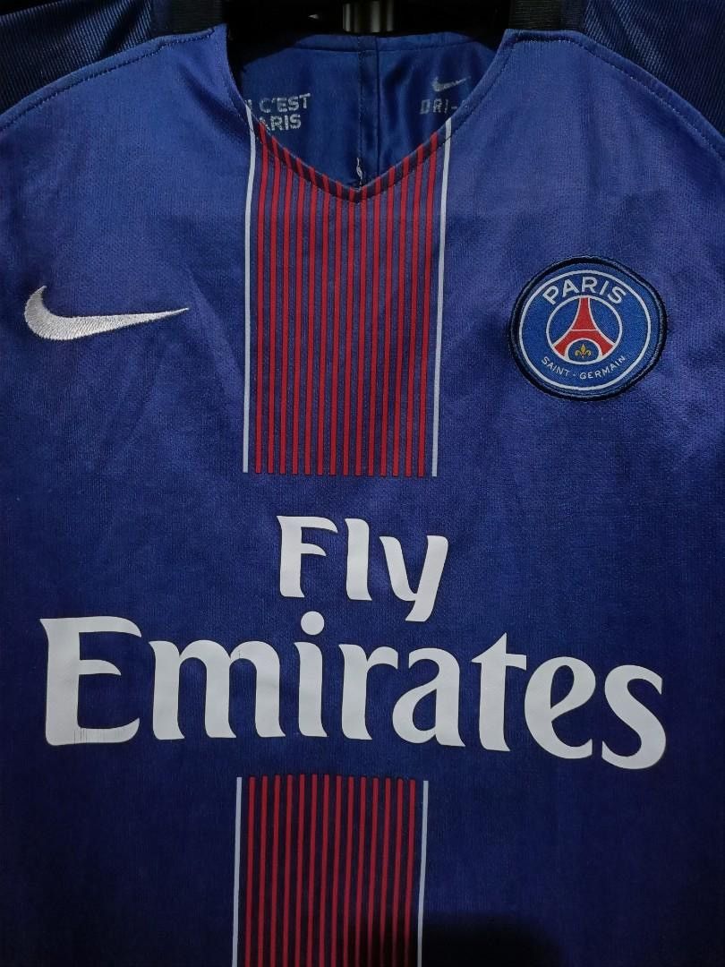 Nike PSG 2016/17 Nike Aeroswift Player Issue LS Jersey Size US S / EU 44-46 / 1 - 2 Thumbnail