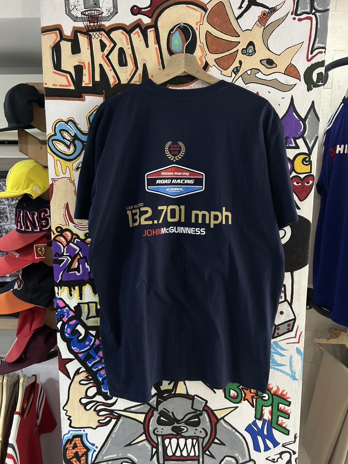 Honda Honda Racing Tee Size US XXL / EU 58 / 5 - 2 Thumbnail