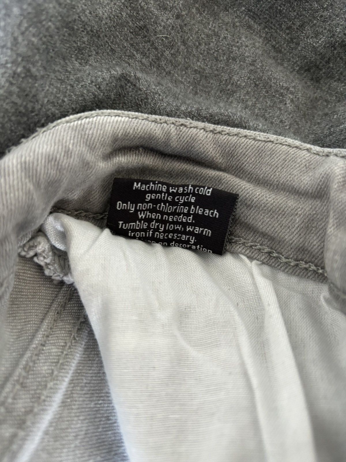 Designer Taker Continuous R&R Stacked Denim “Ice Gray” Size US 32 / EU 48 - 9 Thumbnail