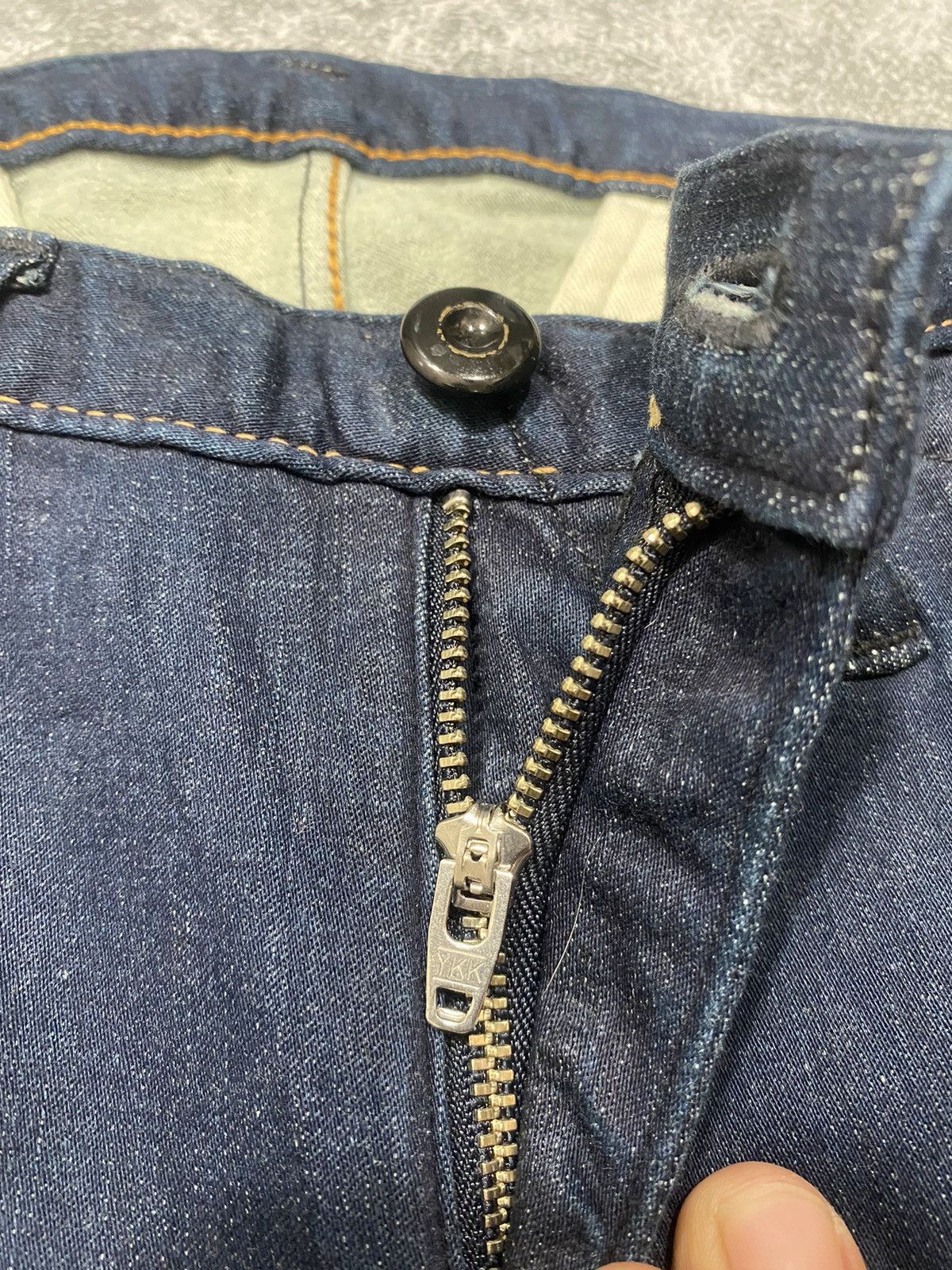 45rpm × Japanese Brand Vintage R by 45Rpm Skinny Stretch Jeans Size 28" / US 6 / IT 42 - 4 Thumbnail