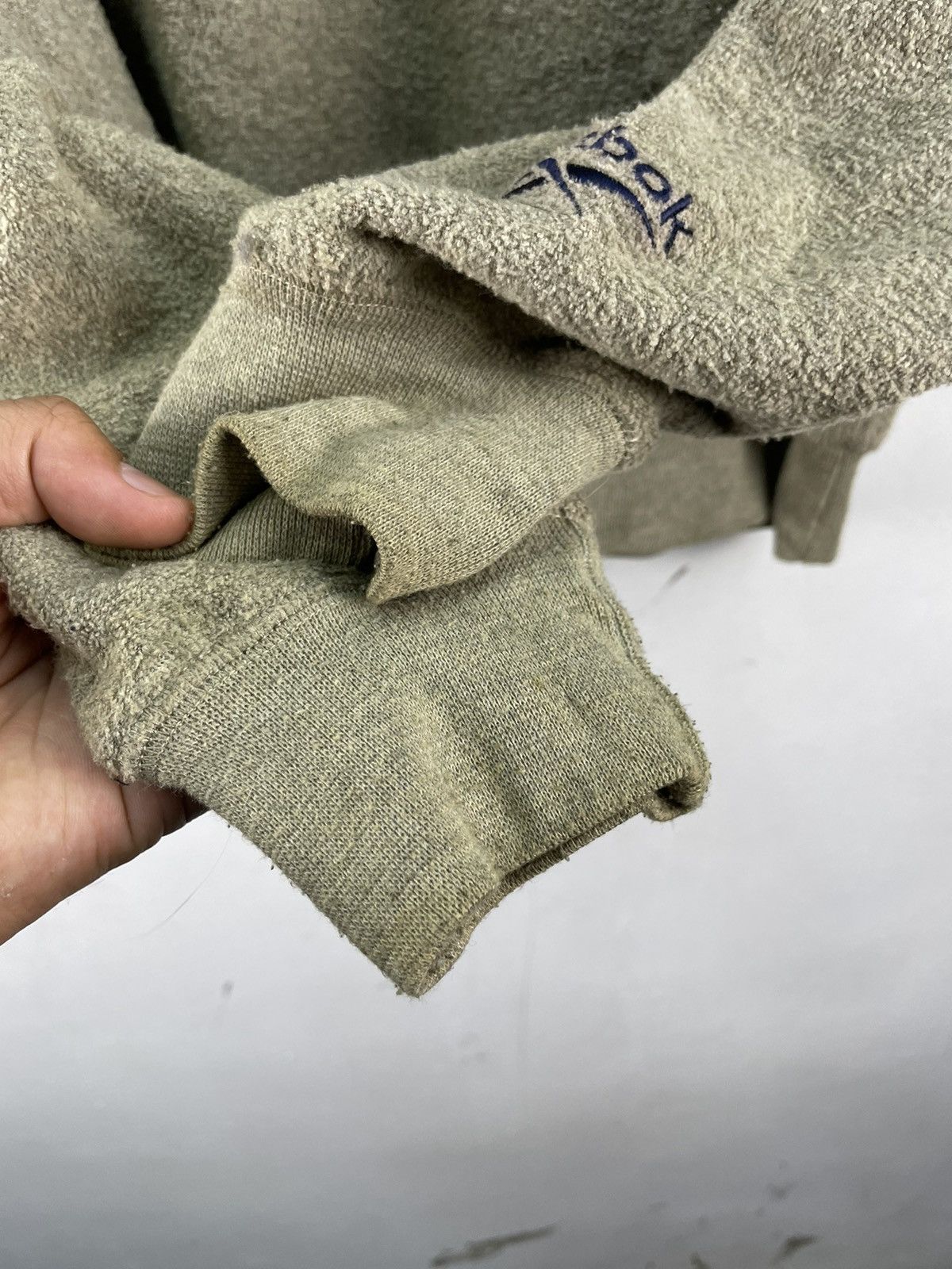 Reebok Vintage 90s Reebok Sweatshirt Pastel Green Baggy Size US M / EU 48-50 / 2 - 7 Thumbnail