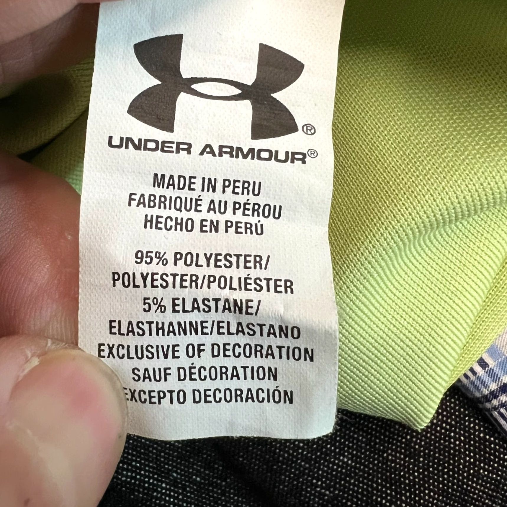 Under Armour Under Armour HeatGear Polo Shirt Mens 2XL Short Sleeve Green Polo, Collared, Pullover, Breathable, Stretch, Logo, Embroidered, 2XL, Regular Fit Size US XXL / EU 58 / 5 - 7 Thumbnail