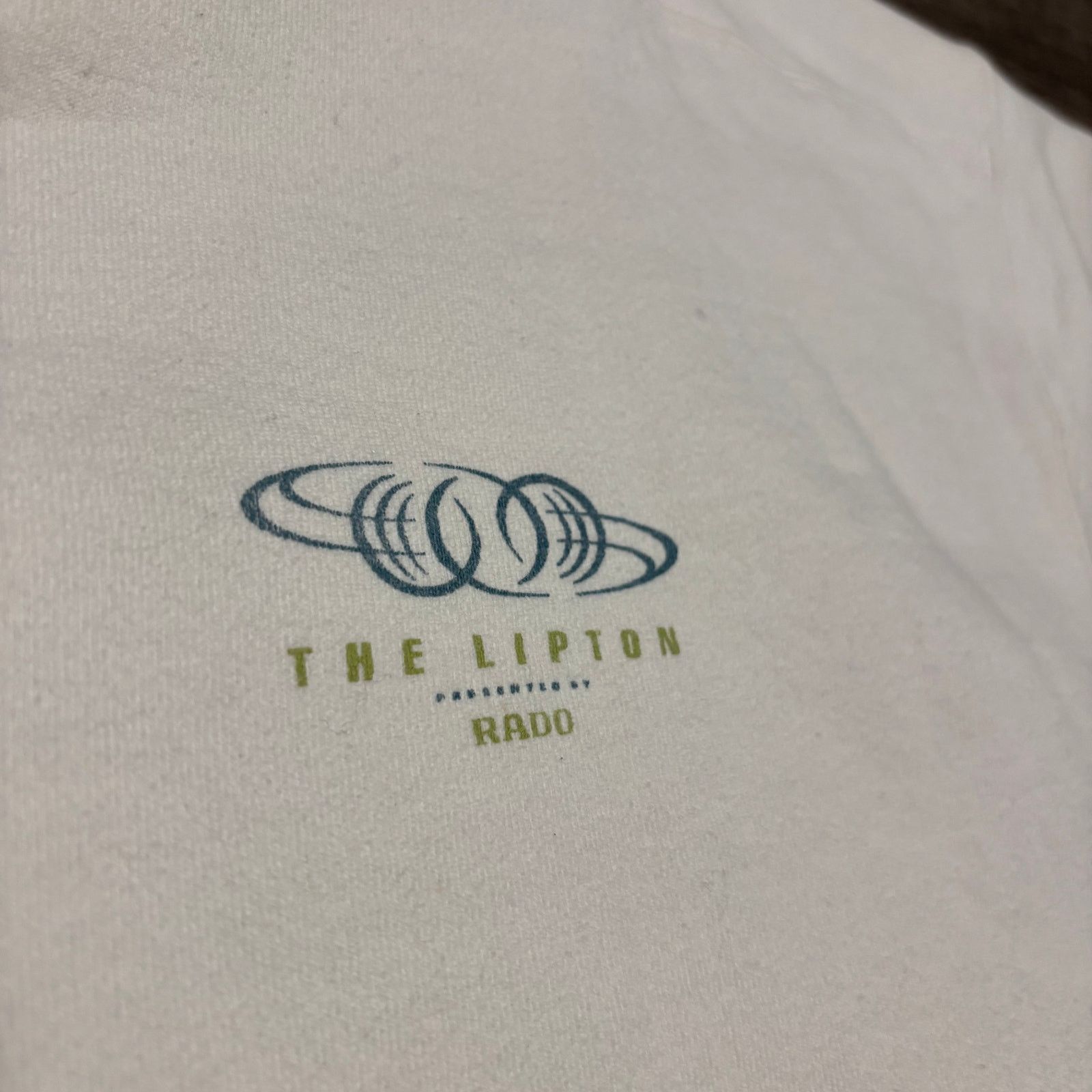 Nike × Vintage Vintage Nike Tennis The Lipton White Sweatshirt Sz L Size US L / EU 52-54 / 3 - 5 Thumbnail