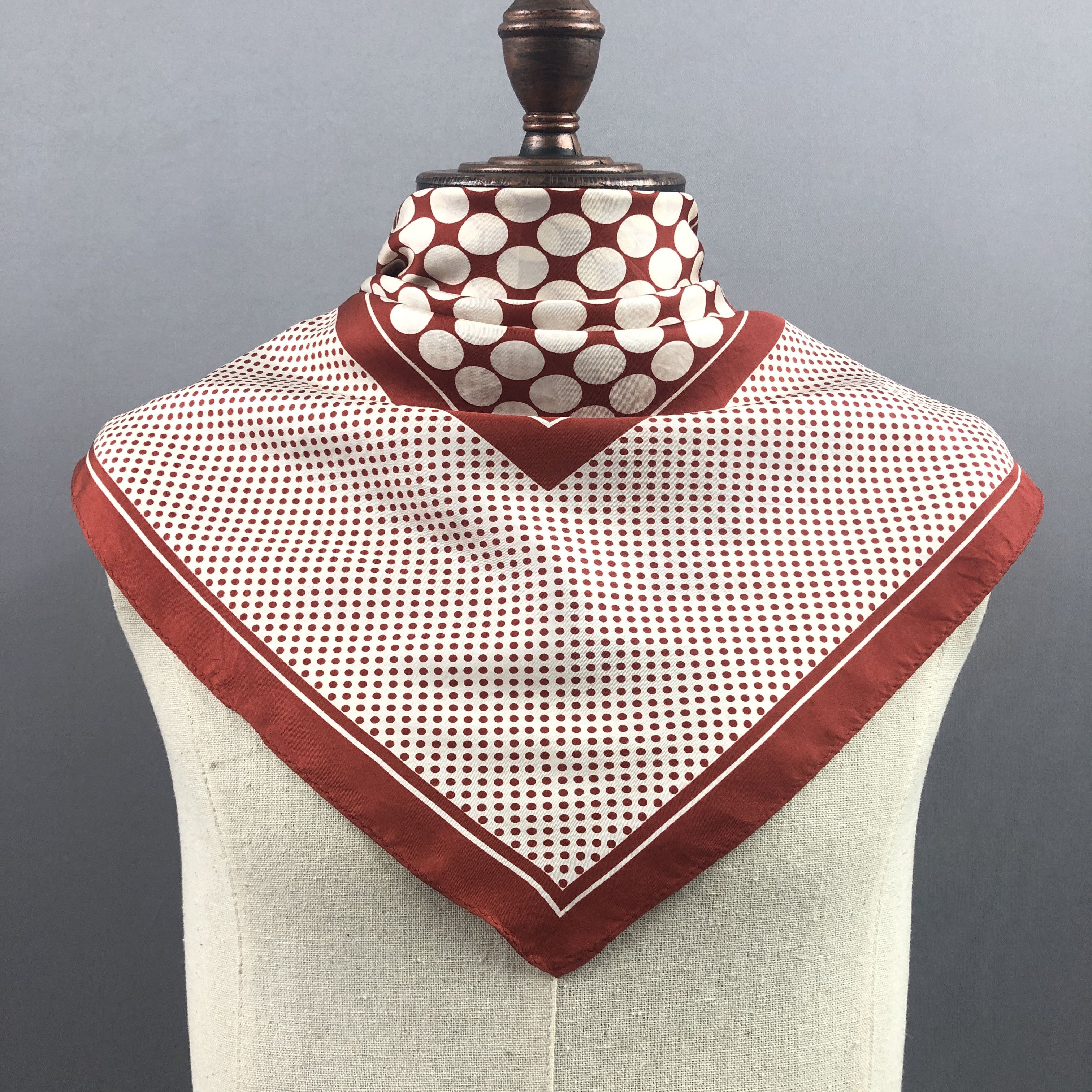 Other Vintage SILK Scarf Twill Stole Wraps Scarves Size ONE SIZE - 2 Thumbnail