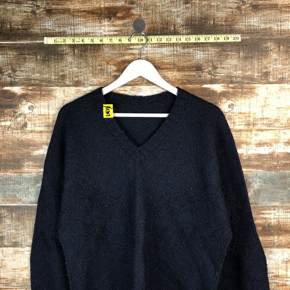 Homespun Knitwear × Japanese Brand × Vintage Japanese Dark Blue vintage sweatshirt Knitwear #A1707 Size US M / EU 48-50 / 2 - 2 Thumbnail