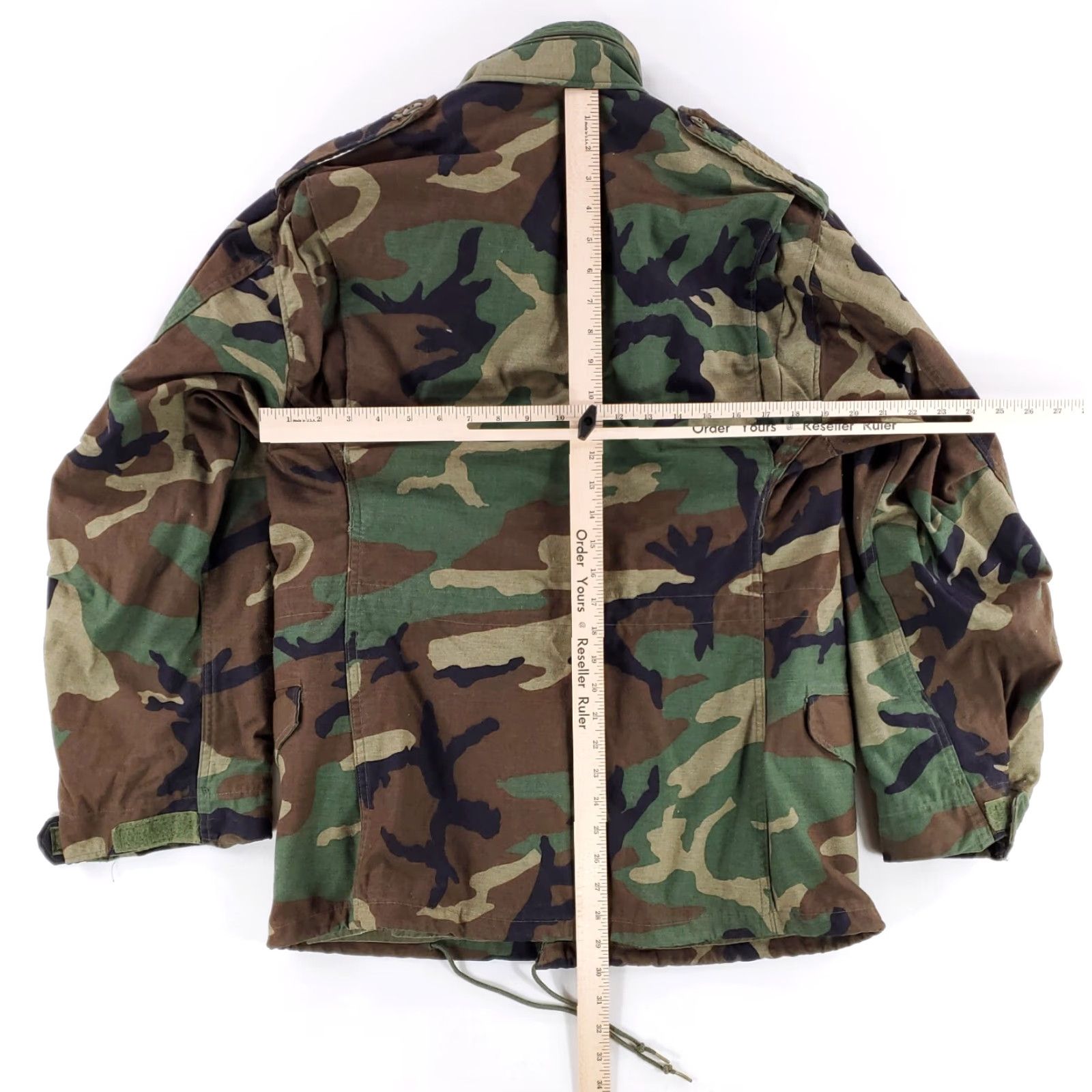 Vintage VINTAGE US Army M65 Jacket Woodland Camo Full Zip Mens XS Reg Shirt Size US XS / EU 42 / 0 - 3 Thumbnail