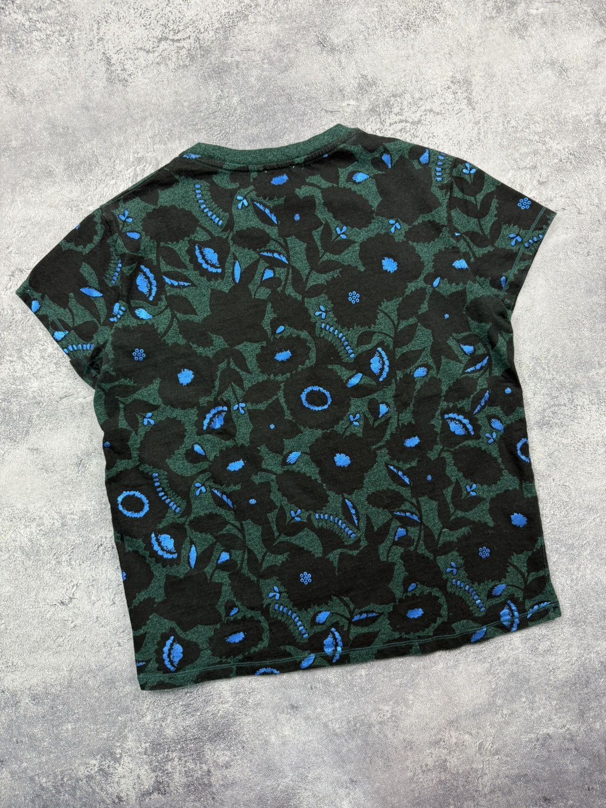 Kenzo Vintage Kenzo All Over Print Flowers T-Shirt Luxury Y2K Tee Size M / US 6-8 / IT 42-44 - 14 Thumbnail