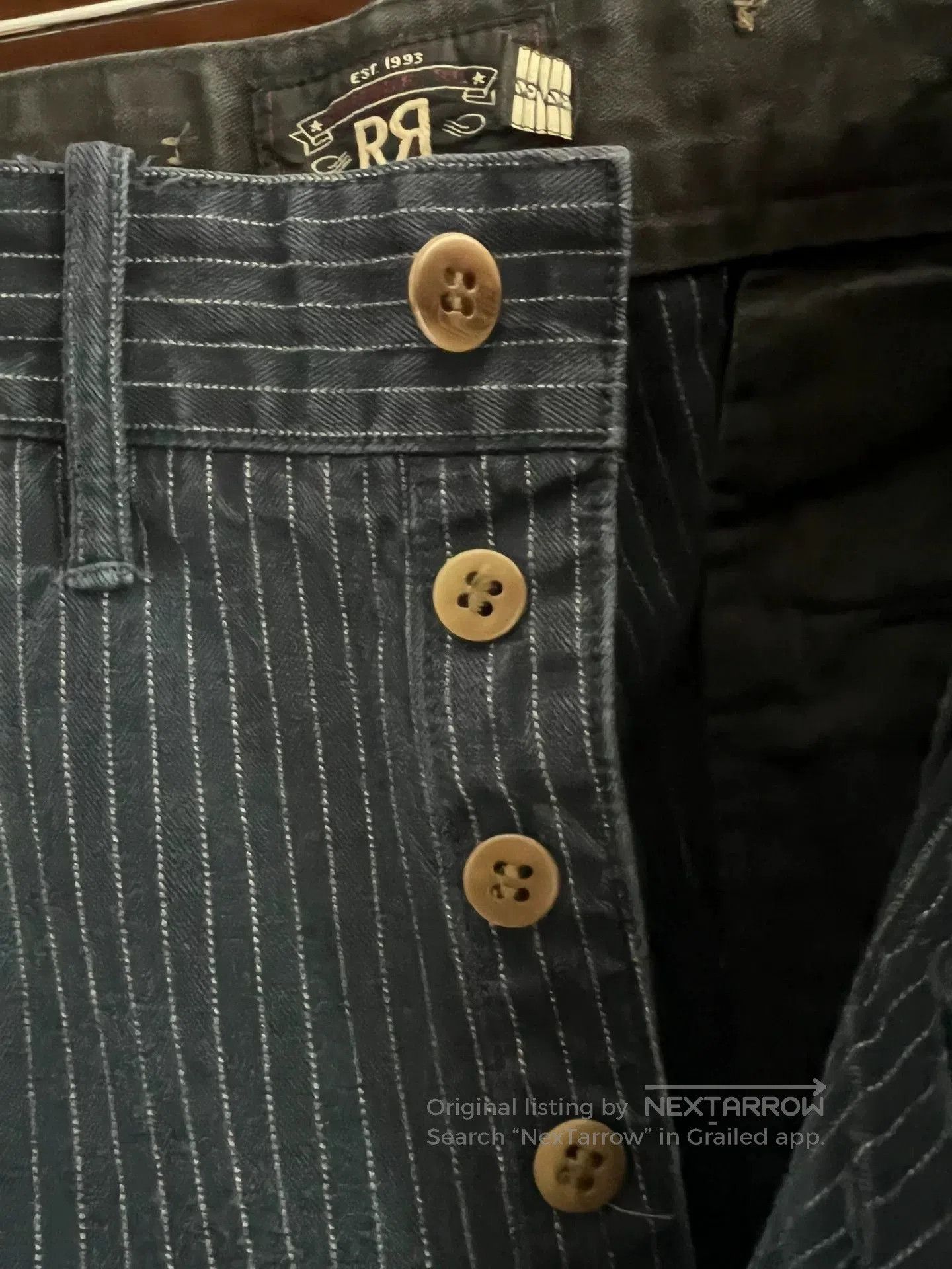 RRL Ralph Lauren RRL Double RL Striped Casual Pants. Size US 32 / EU 48 - 5 Thumbnail