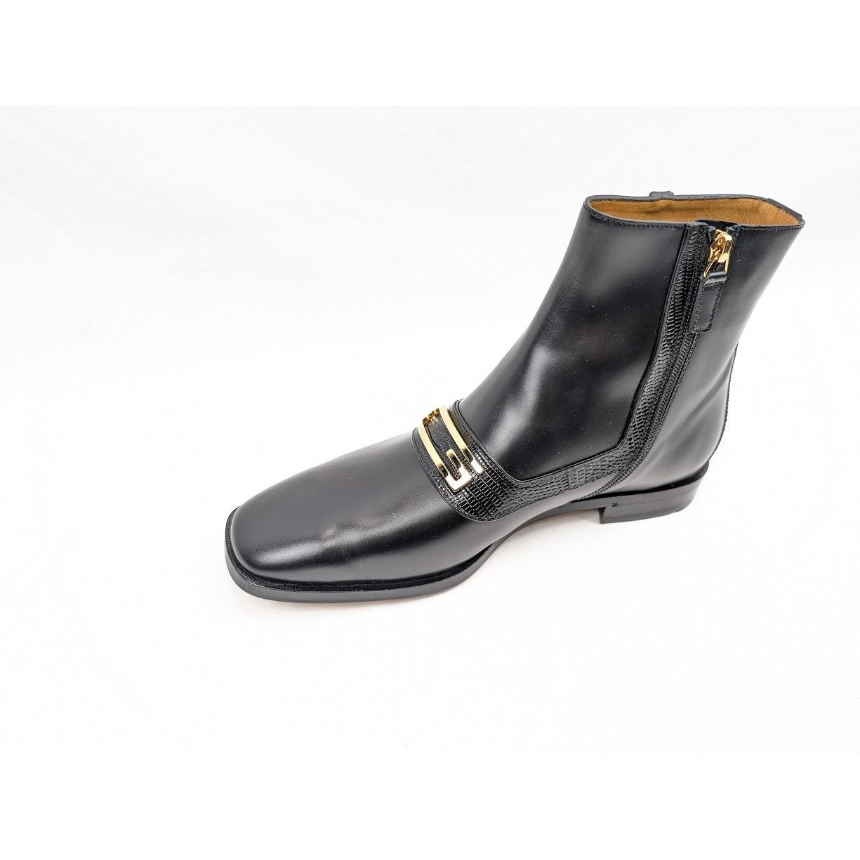 Gucci o1rshd1 Horse Calf Boots in Black Size US 10 / EU 43 - 8 Thumbnail