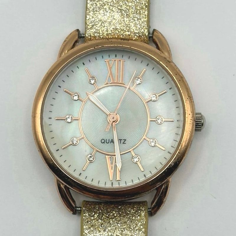Other Gold Shimmer Accutime Watch Size ONE SIZE - 3 Thumbnail