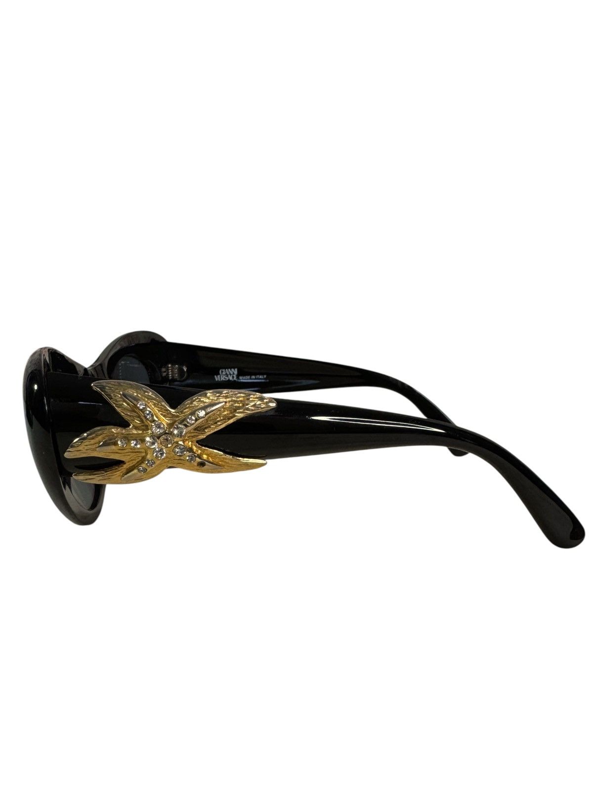 Versace Gianni Versace Vintage 90s Oversize Cat-Eye Sunglasses Size ONE SIZE - 9 Thumbnail