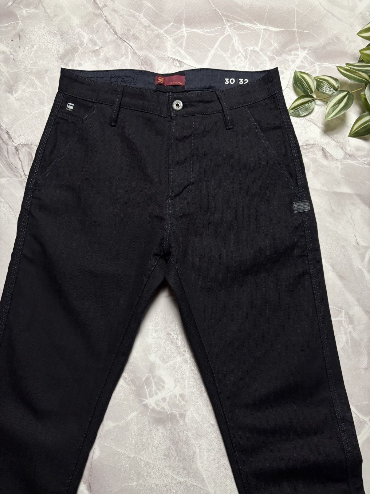 G-Star G-Star Raw Loic Relaxed Tapered Chino Cinch Back Men 30 x 32 Size US 30 / EU 46 - 7 Thumbnail