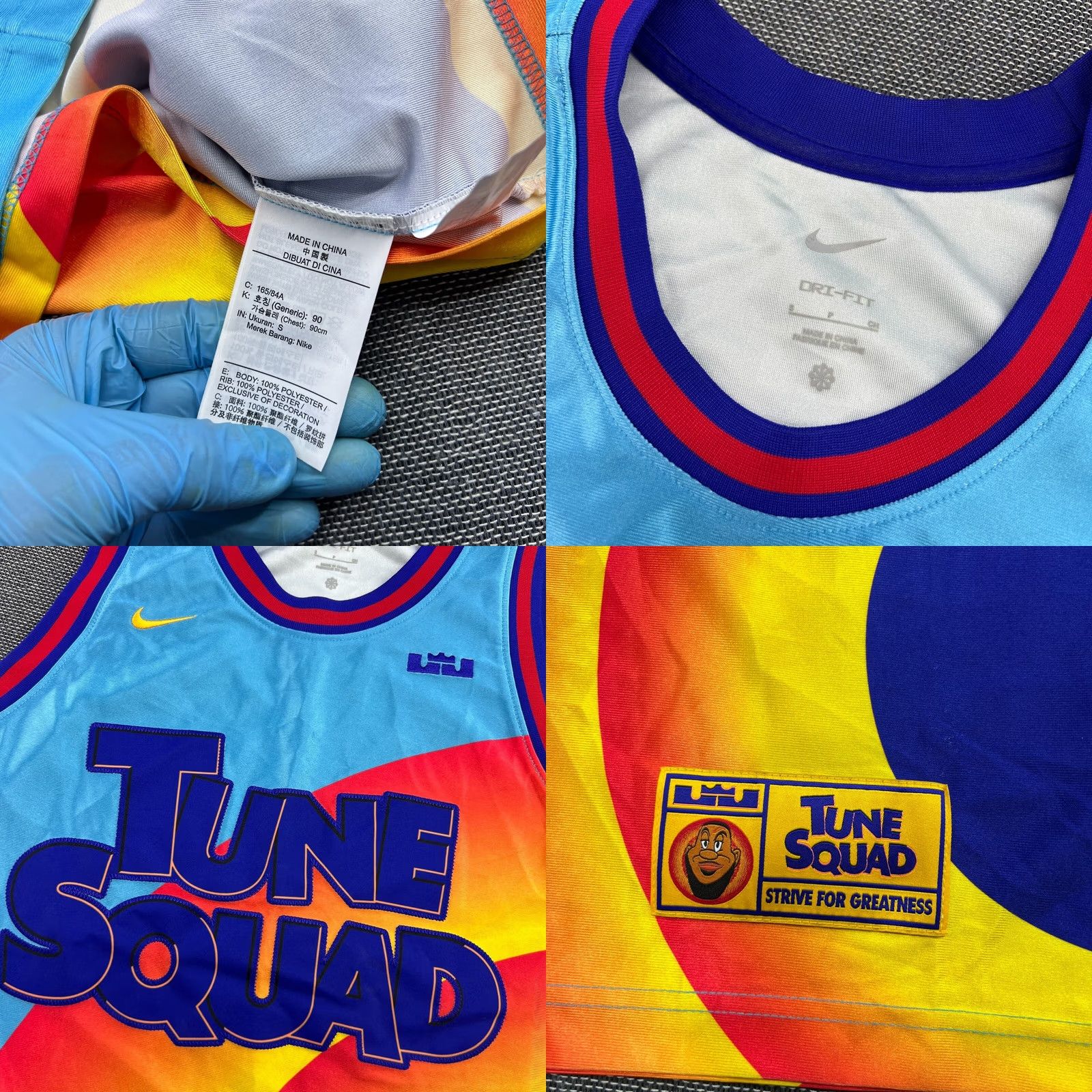 Nike Nike LeBron Space Jam A New Legacy Tune Squad Jersey Adult Small Basketball Shirt Mens XS? Size US S / EU 44-46 / 1 - 8 Thumbnail