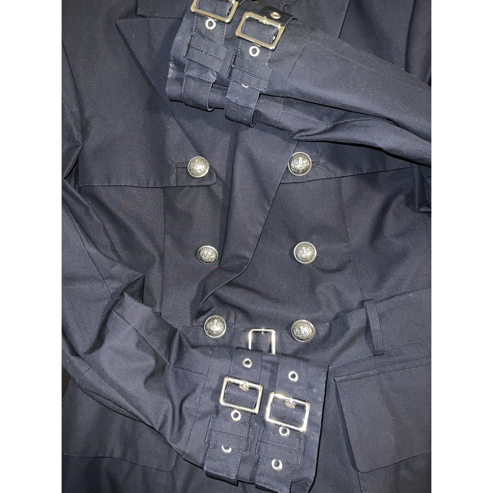 Balmain Balmain Double-Breasted Military Blazer Size 48R - 10 Thumbnail