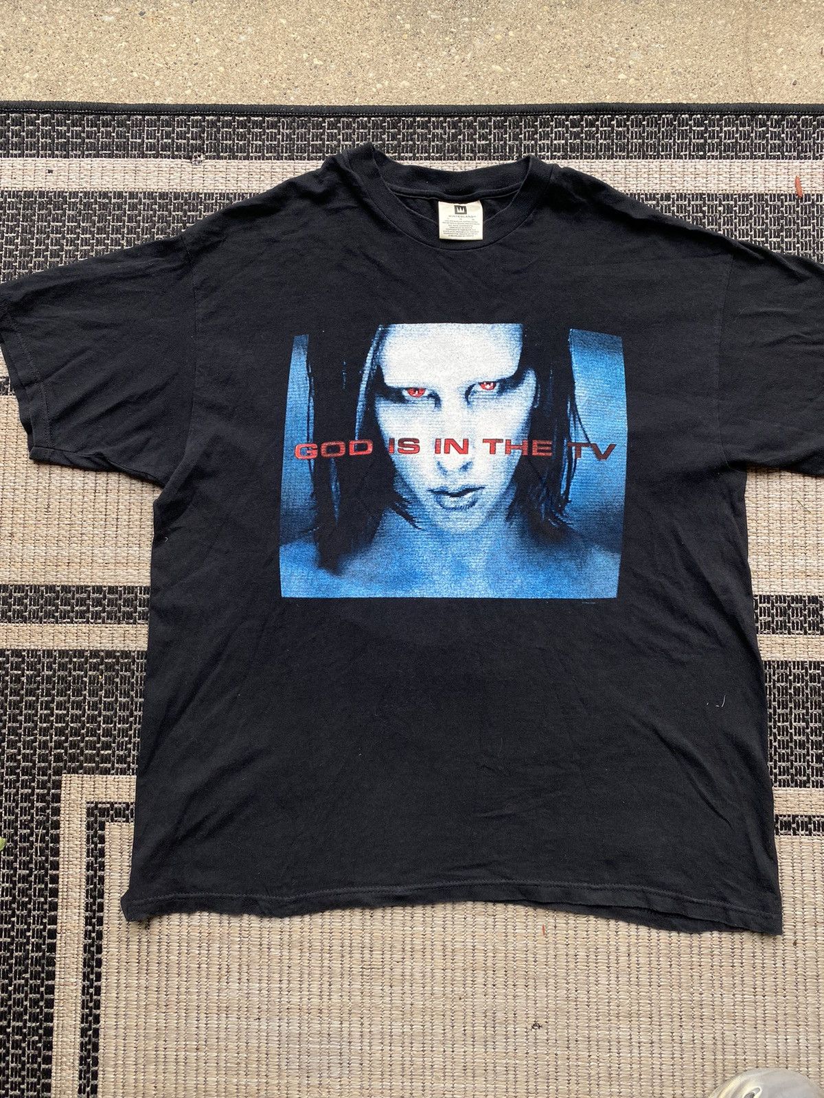 Band Tees Rare 1998 Marilyn Manson T Shirt Grailed 