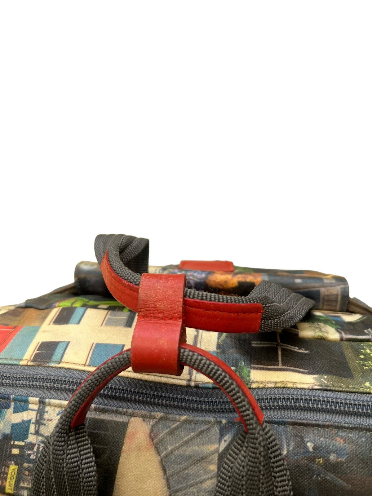 Vintage Arukan Japan Tarpaulin Printed Backpack Size ONE SIZE - 17 Thumbnail