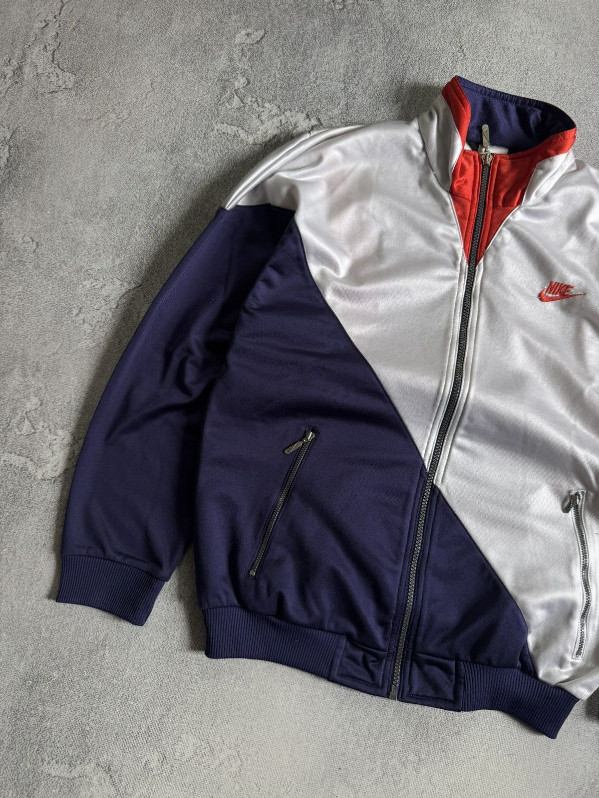 Nike Nike XS/size big swoosh zip olympian track jacket retro 90s Size US XS / EU 42 / 0 - 9 Thumbnail