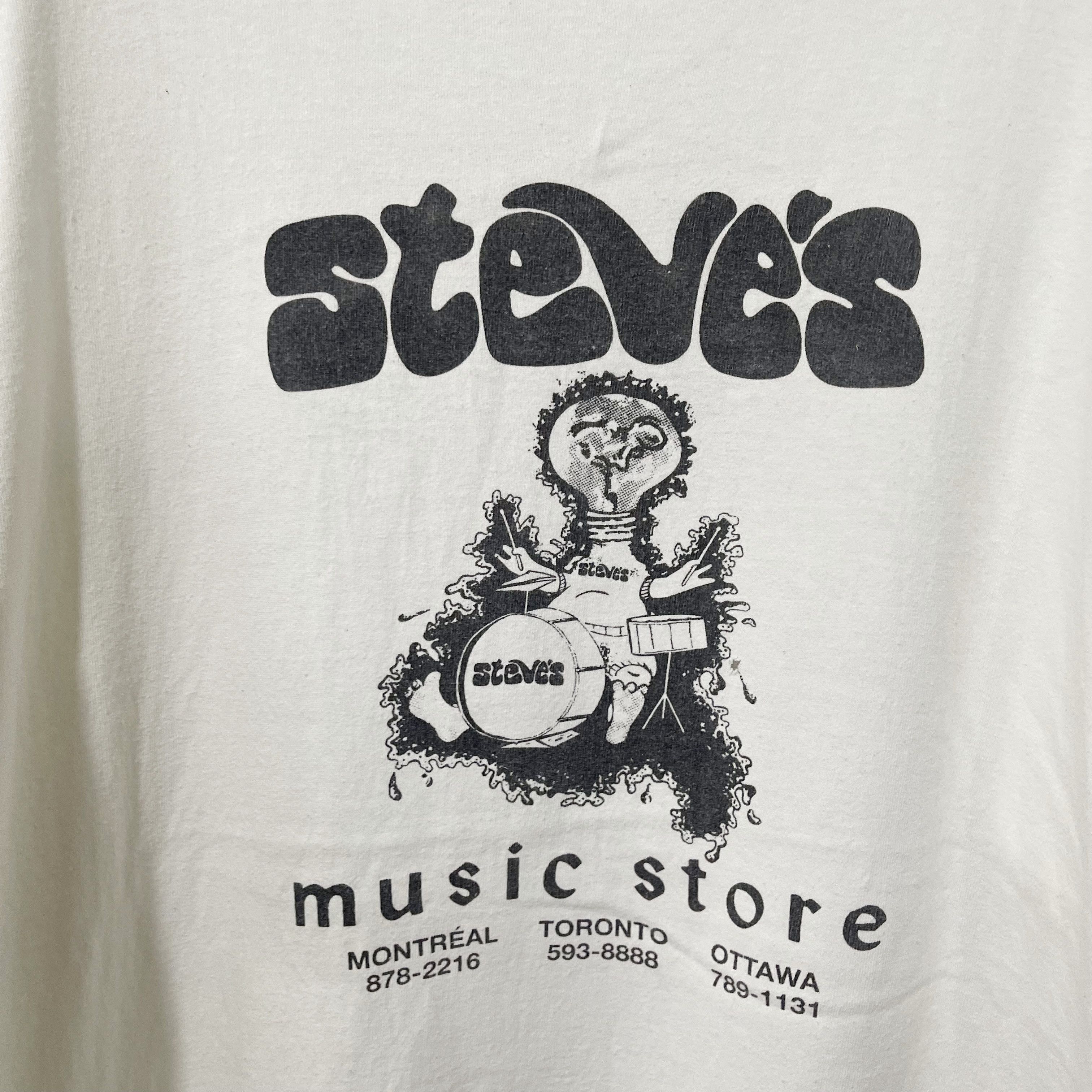 Vintage Vintage 90s Steve’s Music Store Canada T-Shirt Size US XL / EU 56 / 4 - 2 Thumbnail