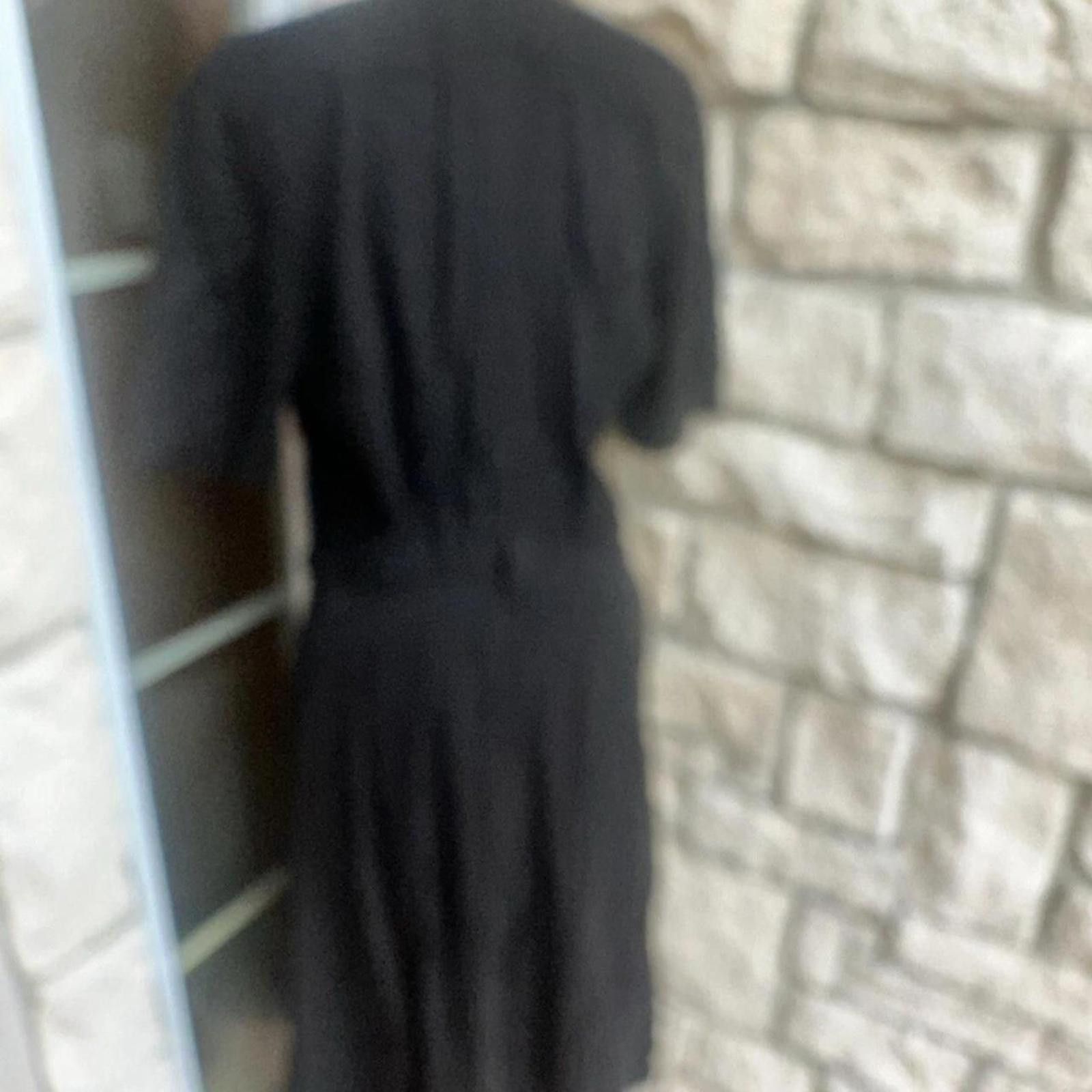 Other Black 90s vintage button-up dress Size M / US 6-8 / IT 42-44 - 5 Thumbnail