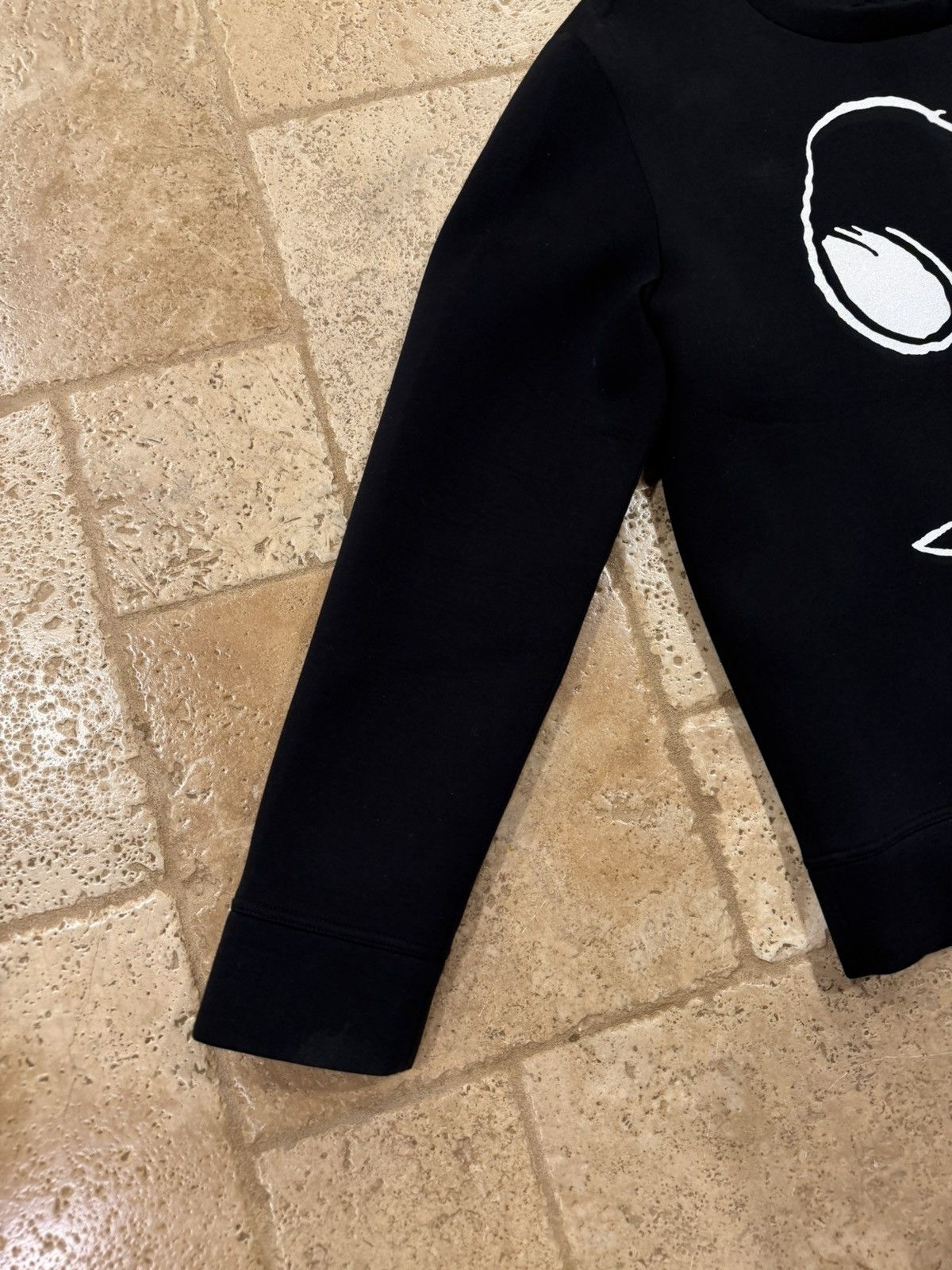 Gucci Gucci 2016 Snoopy Peanut / Tiger Embroidery Black Sweatshirt Size US XL / EU 56 / 4 - 6 Thumbnail