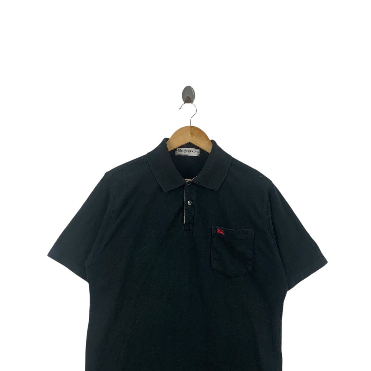 Burberry Vintage BURBERRY OF LONDON Prorsum Pocket Polo Tee Shirt Top Size US M / EU 48-50 / 2 - 2 Thumbnail