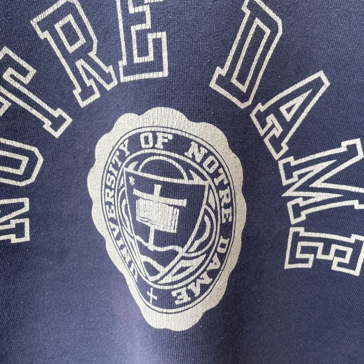 Vintage 🔥Vintage 80s Notre Dame University Big Logo Sweatshirts Size US S / EU 44-46 / 1 - 4 Thumbnail