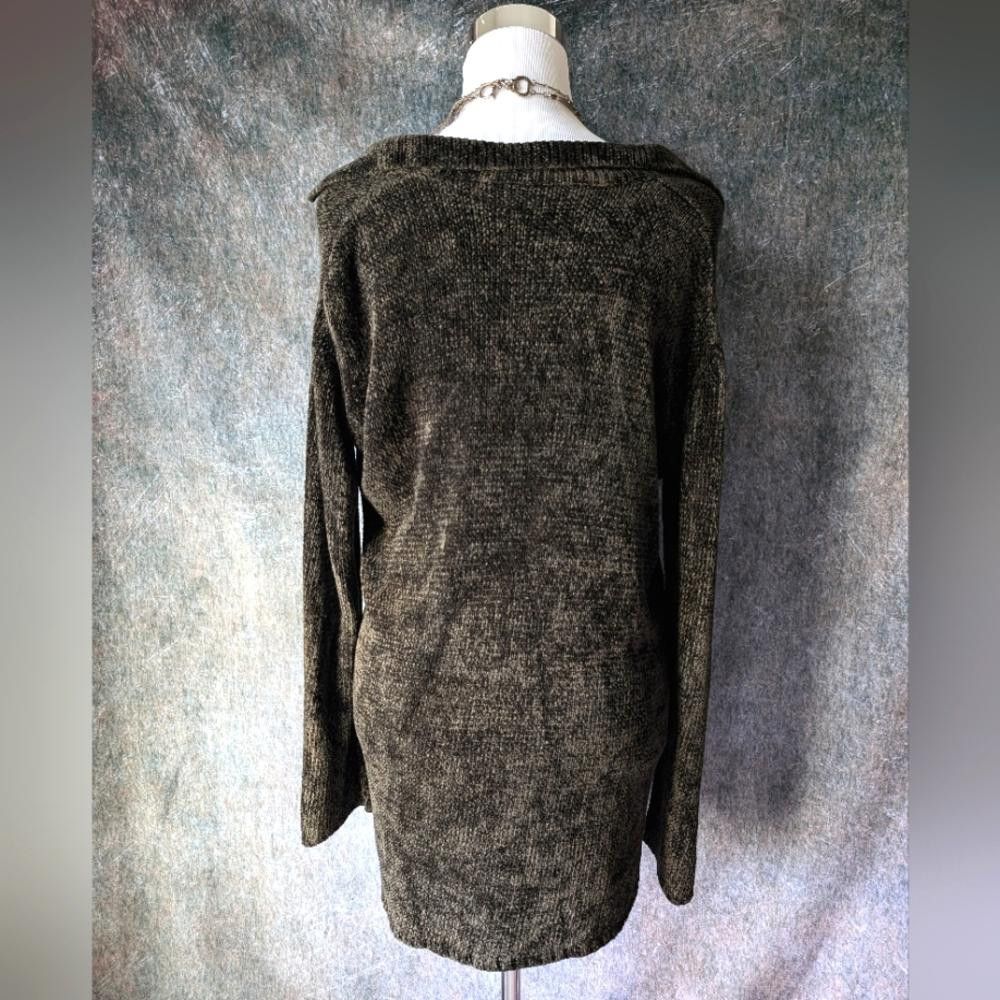 DKNY Vintage 90s DKNY Rayon Knit Button Front Cardigan Size S / US 4 / IT 40 - 5 Thumbnail