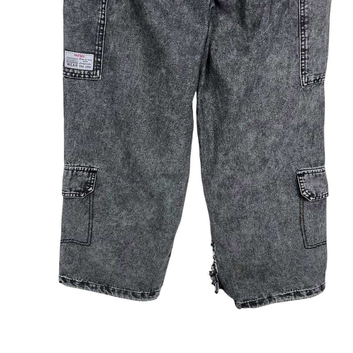 Japanese Brand Vintage Patner Briskwear Hiphop Distressed Denim Jeans Size US 28 / EU 44 - 10 Thumbnail
