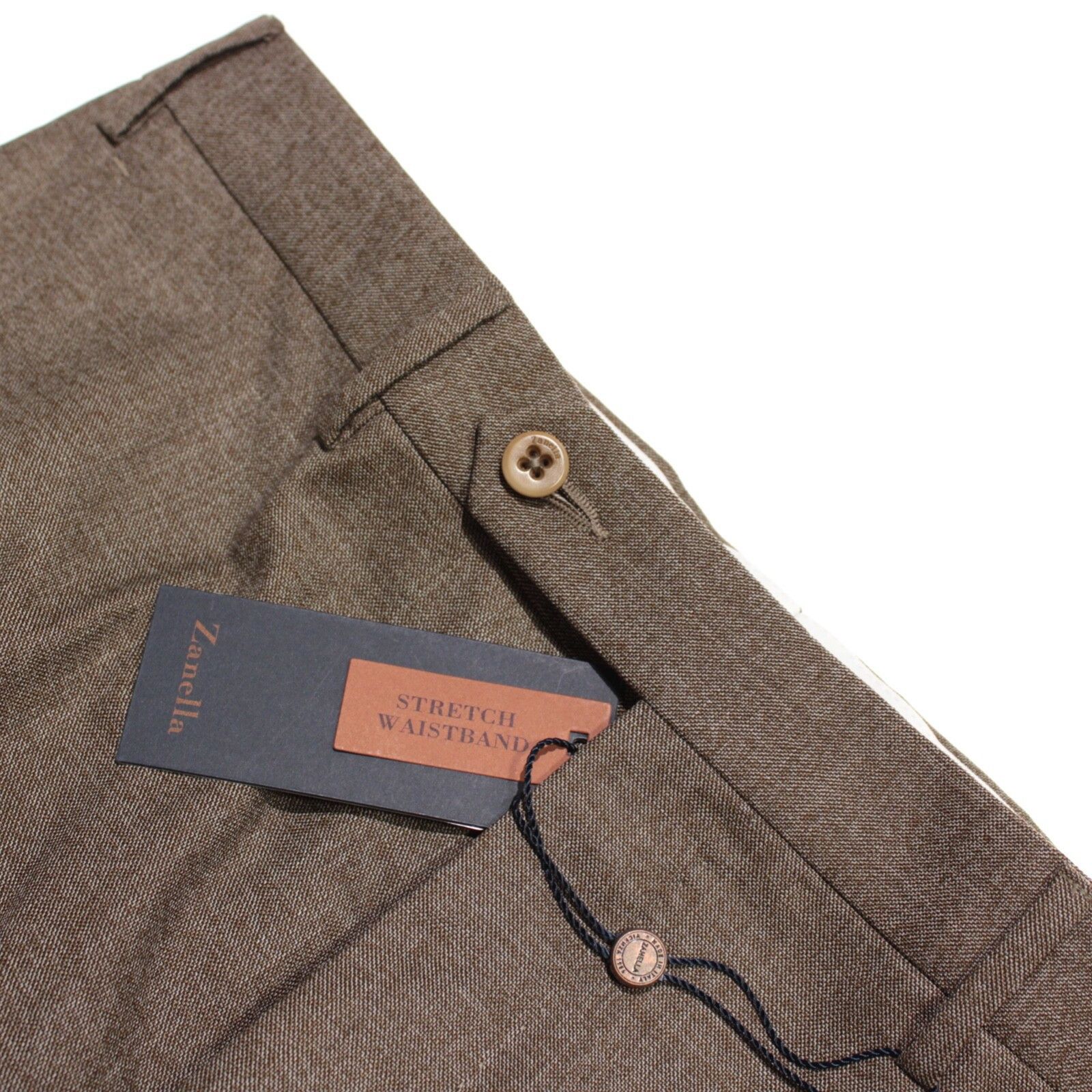 Zanella Zanella New with tags Dress Pants Size 32 US In Brown Size US 32 / EU 48 - 1 Thumbnail