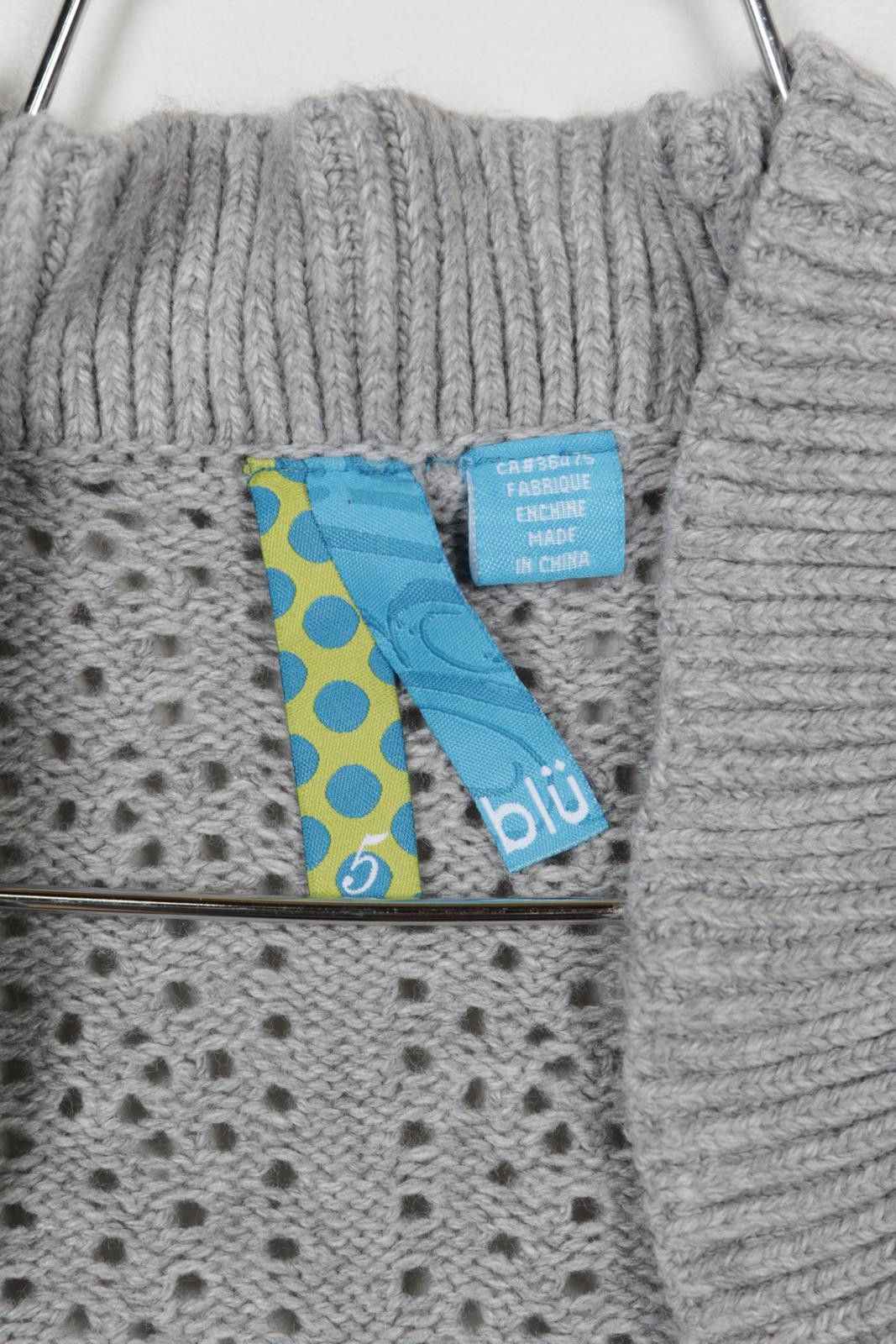 Blue Blue Japan 00's Blü Shoulder Knit Cardigan Size XS / US 0-2 / IT 36-38 - 3 Thumbnail