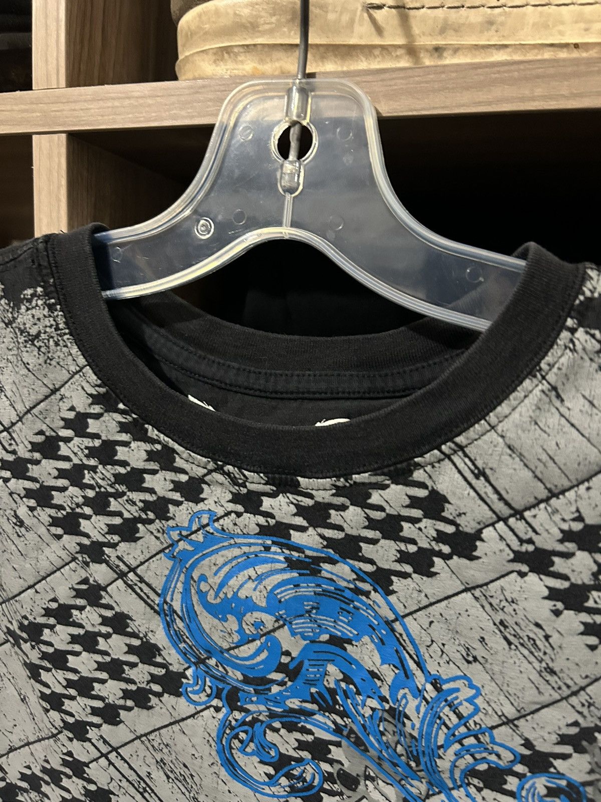 Affliction Crazy Y2K Affliction Style Checkered Tribal Faded Tee Size US M / EU 48-50 / 2 - 4 Thumbnail
