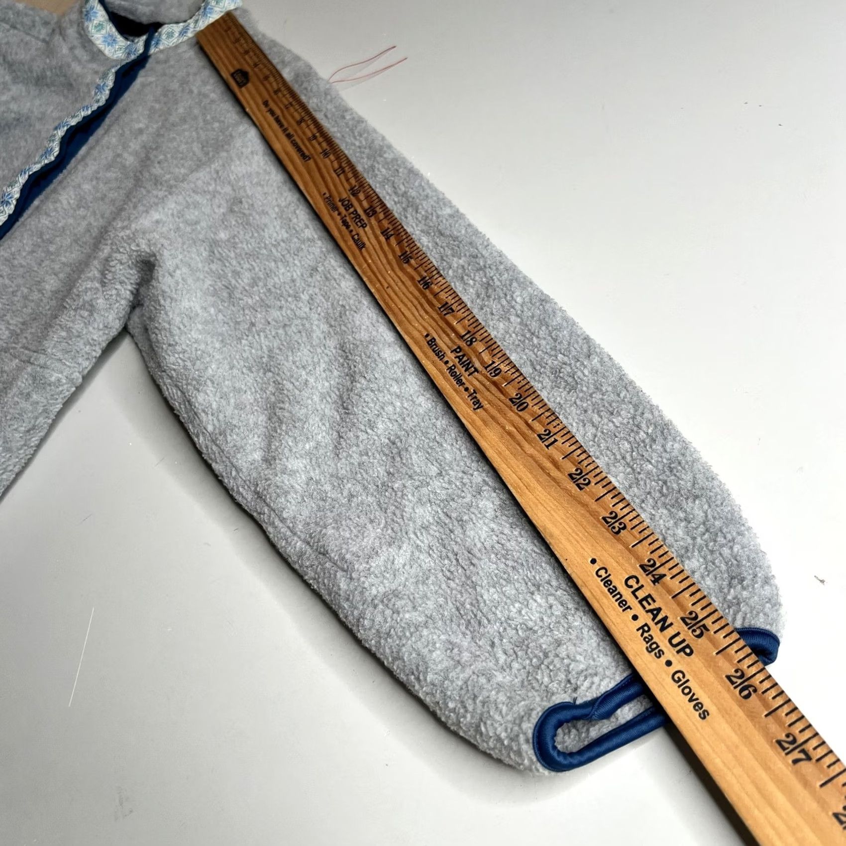 Vintage VINTAGE L.L.Bean Jacket Womens M Gray Fleece 1/4 Zip USA 90s Size M / US 6-8 / IT 42-44 - 8 Thumbnail