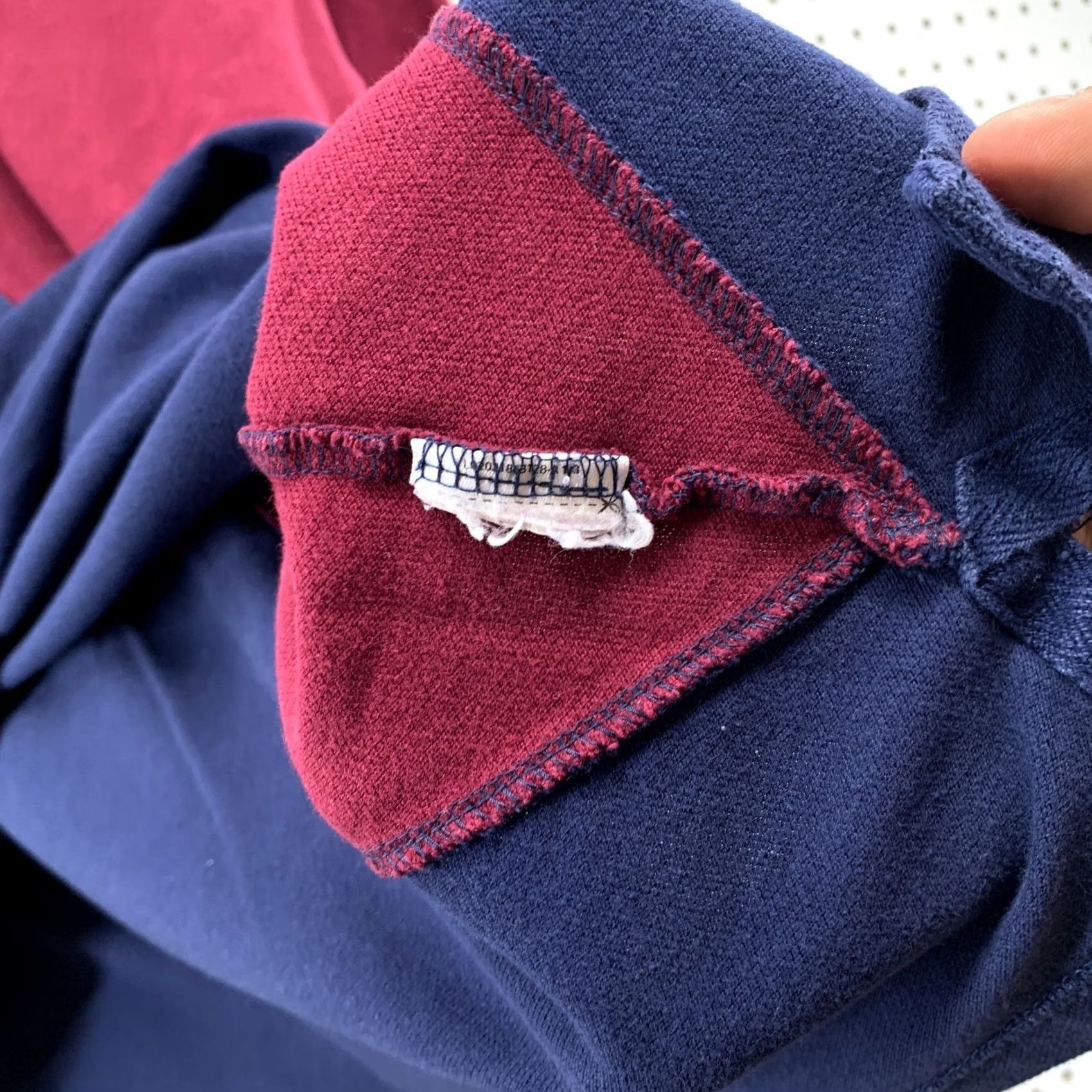 Polo Ralph Lauren Polo Ralph Lauren Rugby Shirt Men XLT Tall Colorblock Embroidered Blue Red Polo Shirt Size US XL / EU 56 / 4 - 3 Thumbnail