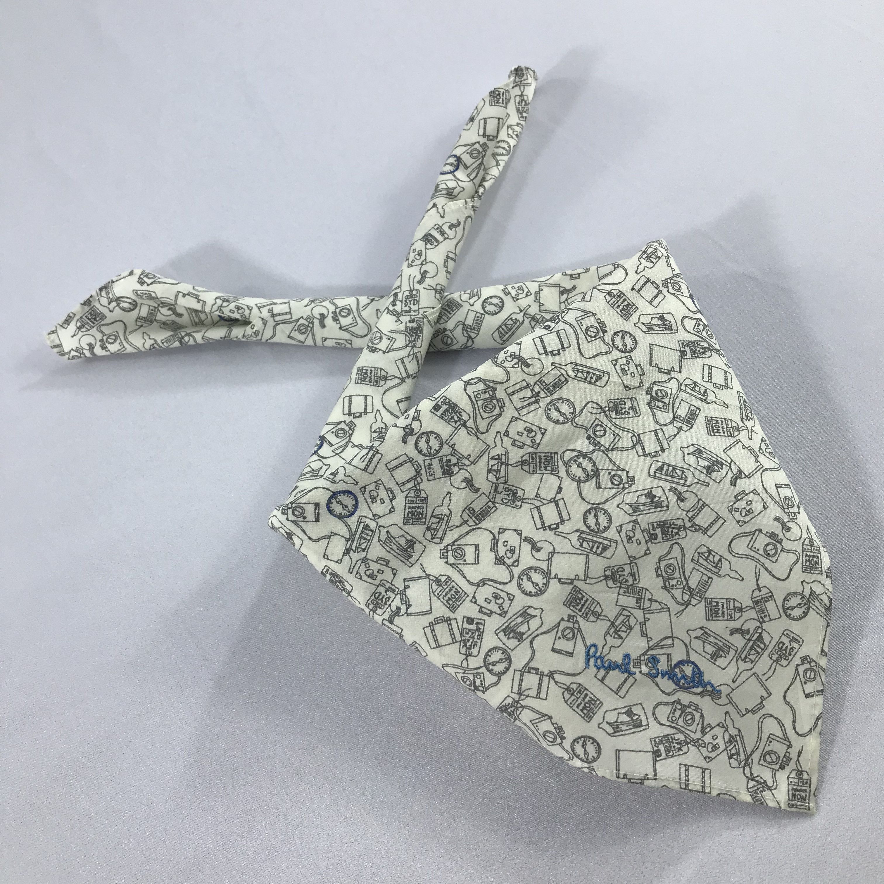 Paul Smith × Vintage Paul Smith Bandana / Handkerchief / Neckerchief - S2011 Size ONE SIZE - 4 Thumbnail