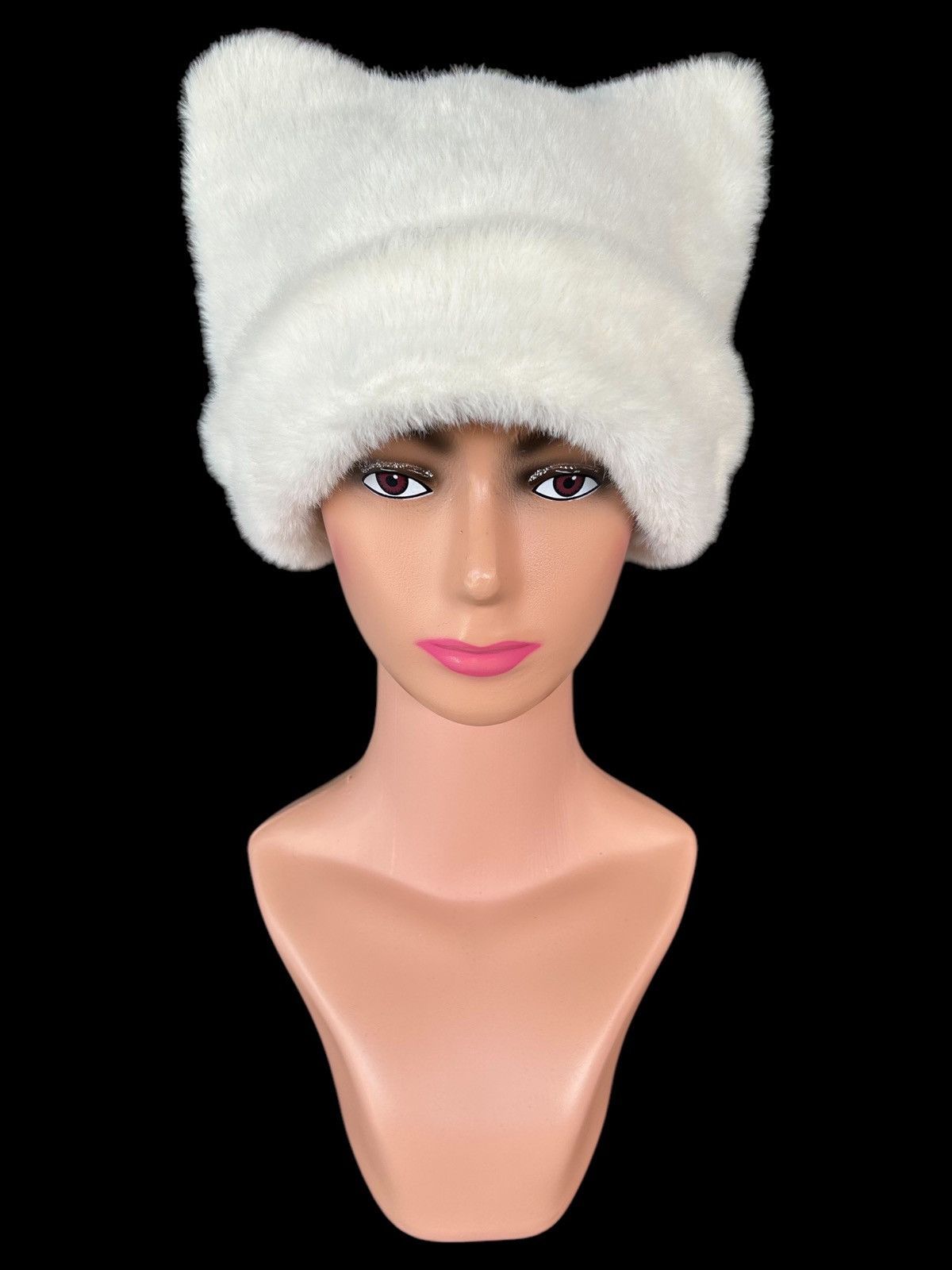 Japanese Brand × Kapital × Vintage Japanese Punk Bondage Style Fur Horn Beanie Hats Size ONE SIZE - 1 Thumbnail