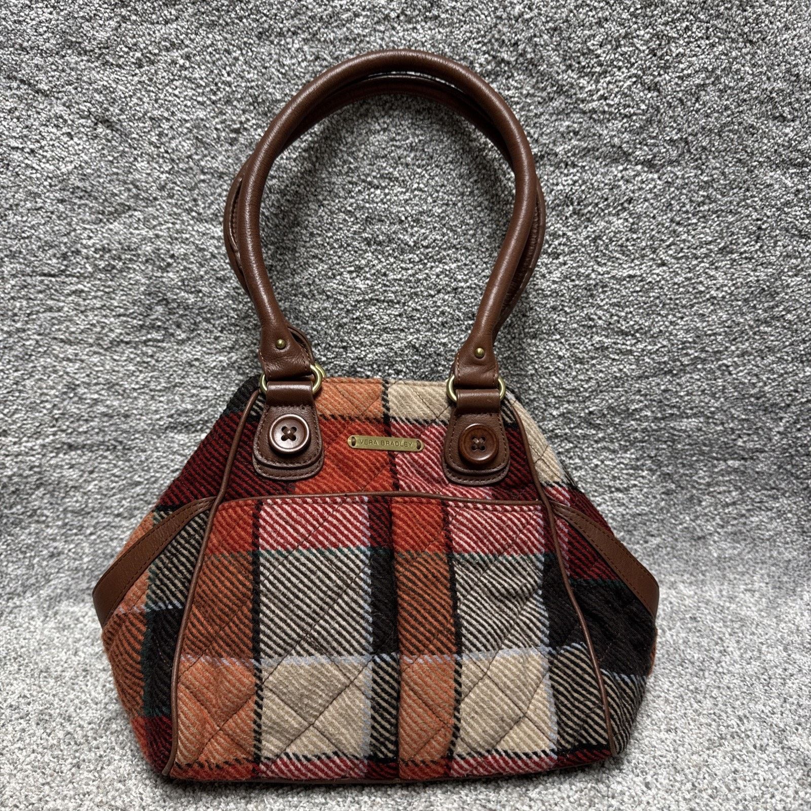 Vera Bradley Vera Bradley Purse Quilted Wool Leather Boho Retro Y2K Size ONE SIZE - 1 Thumbnail