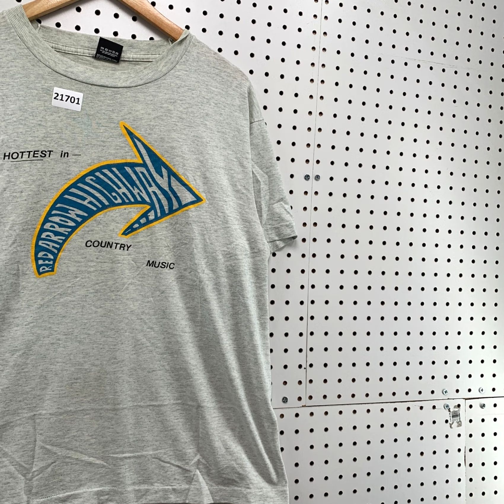 Vintage VINTAGE Red Arrow Highway Country Music Shirt Gray Single Stitch Adult XL 22x27.5 Mens Size US XL / EU 56 / 4 - 4 Thumbnail