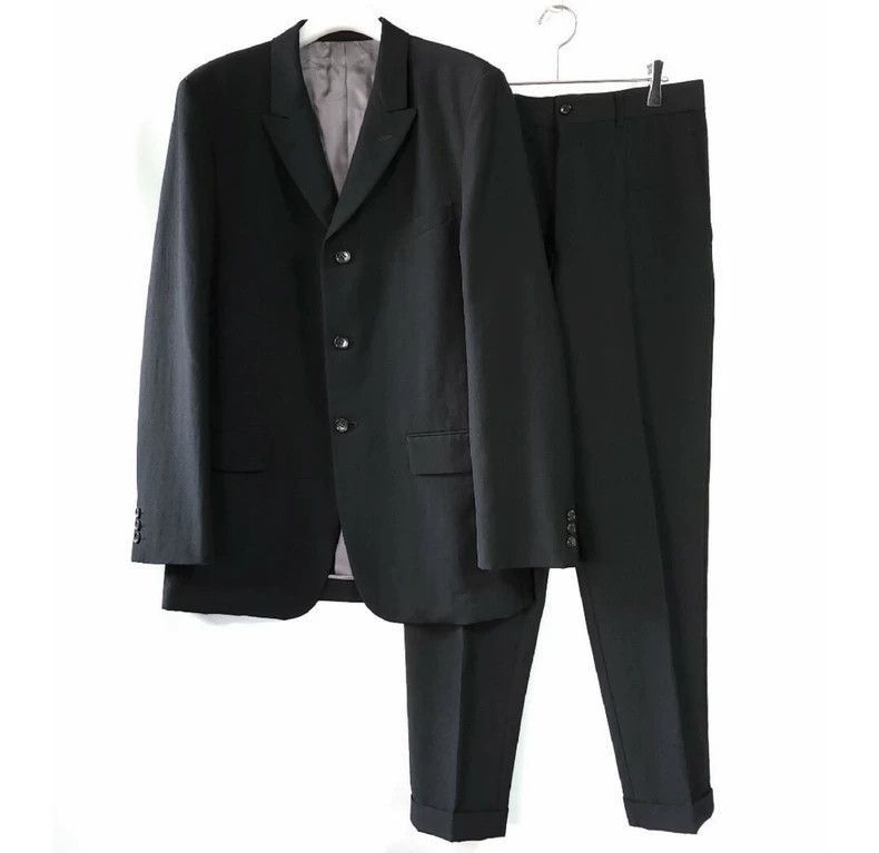 Comme des Garcons comme des garcons | 2000ss black wool suit-2506 Size US M / EU 48-50 / 2 - 1 Thumbnail