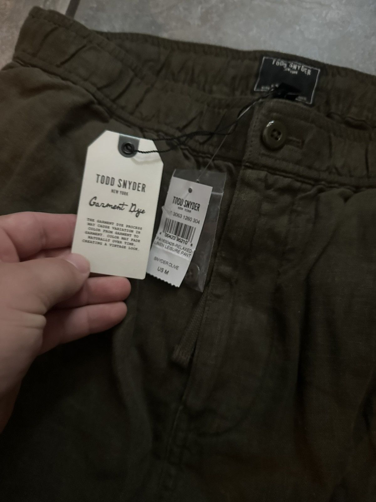 Todd Snyder Todd Snyder Linen Pants Size US 34 / EU 50 - 4 Thumbnail